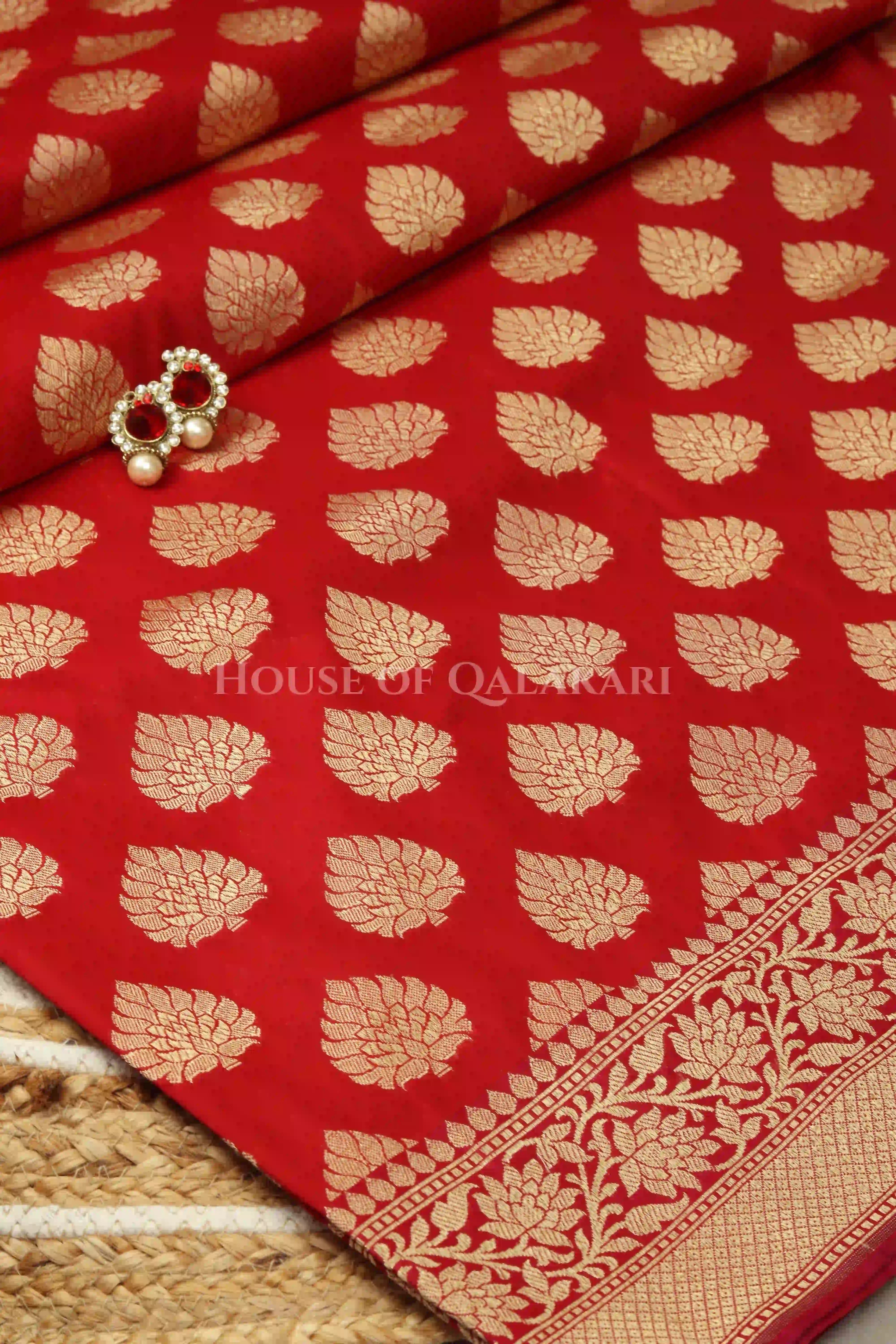 georget silk saree body