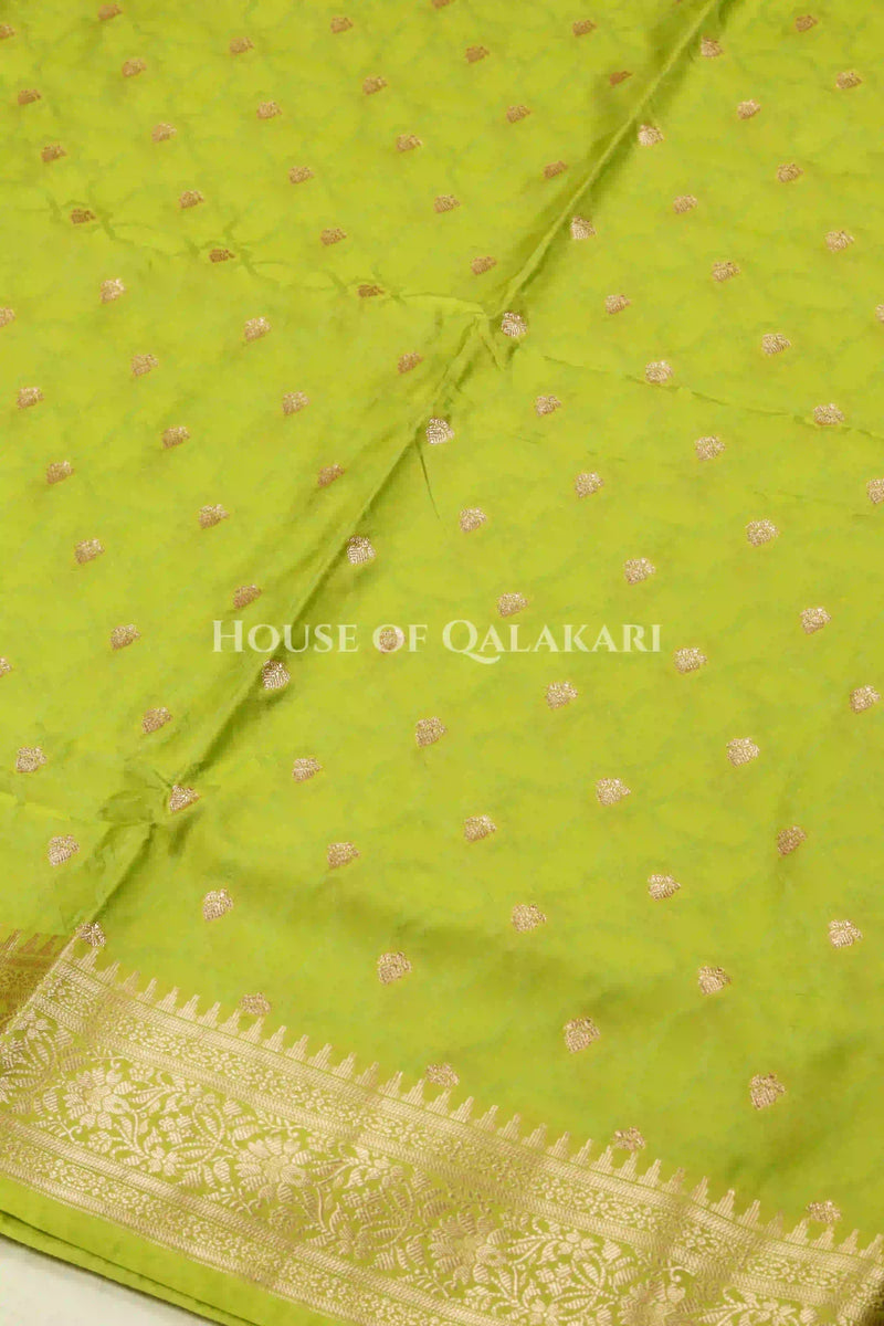 Mushroom silk Saree body