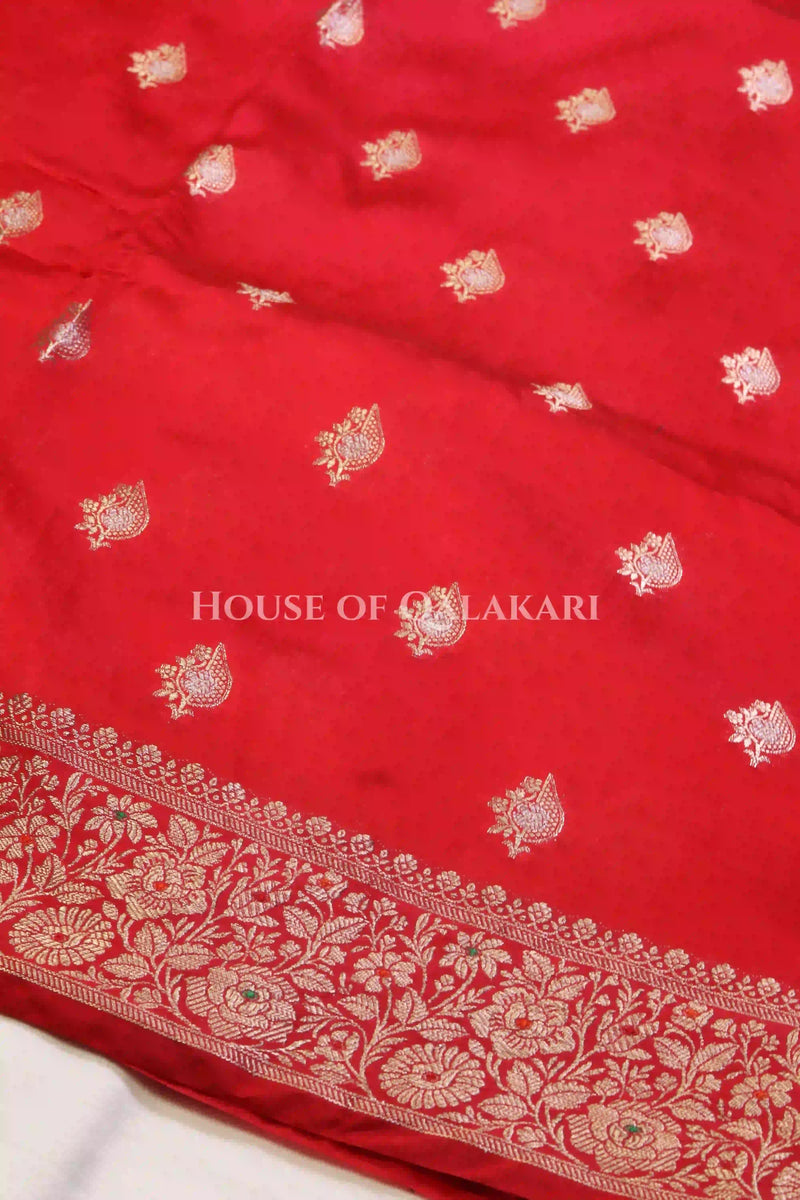 moonga silk saree body