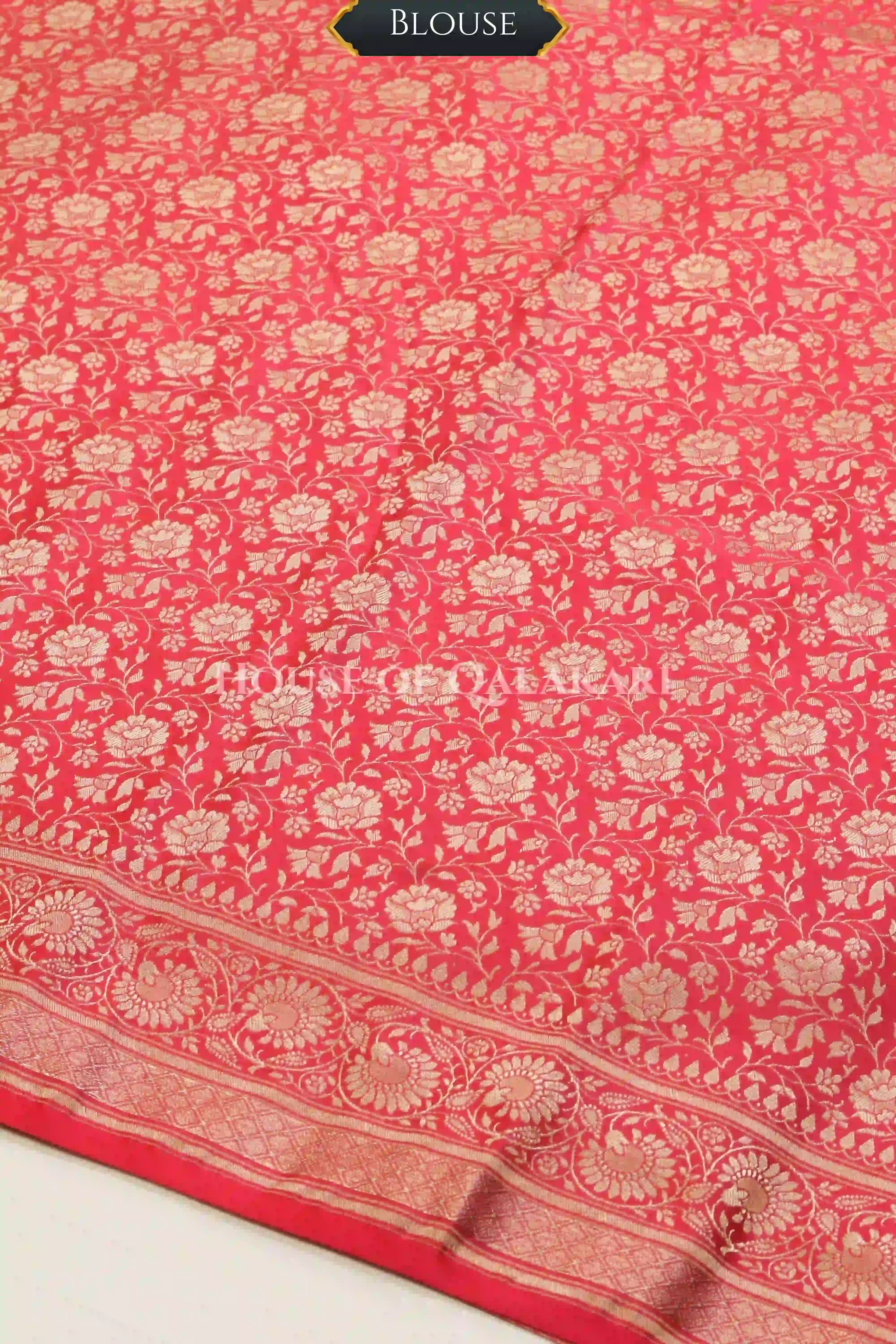 pure silk saree blouse