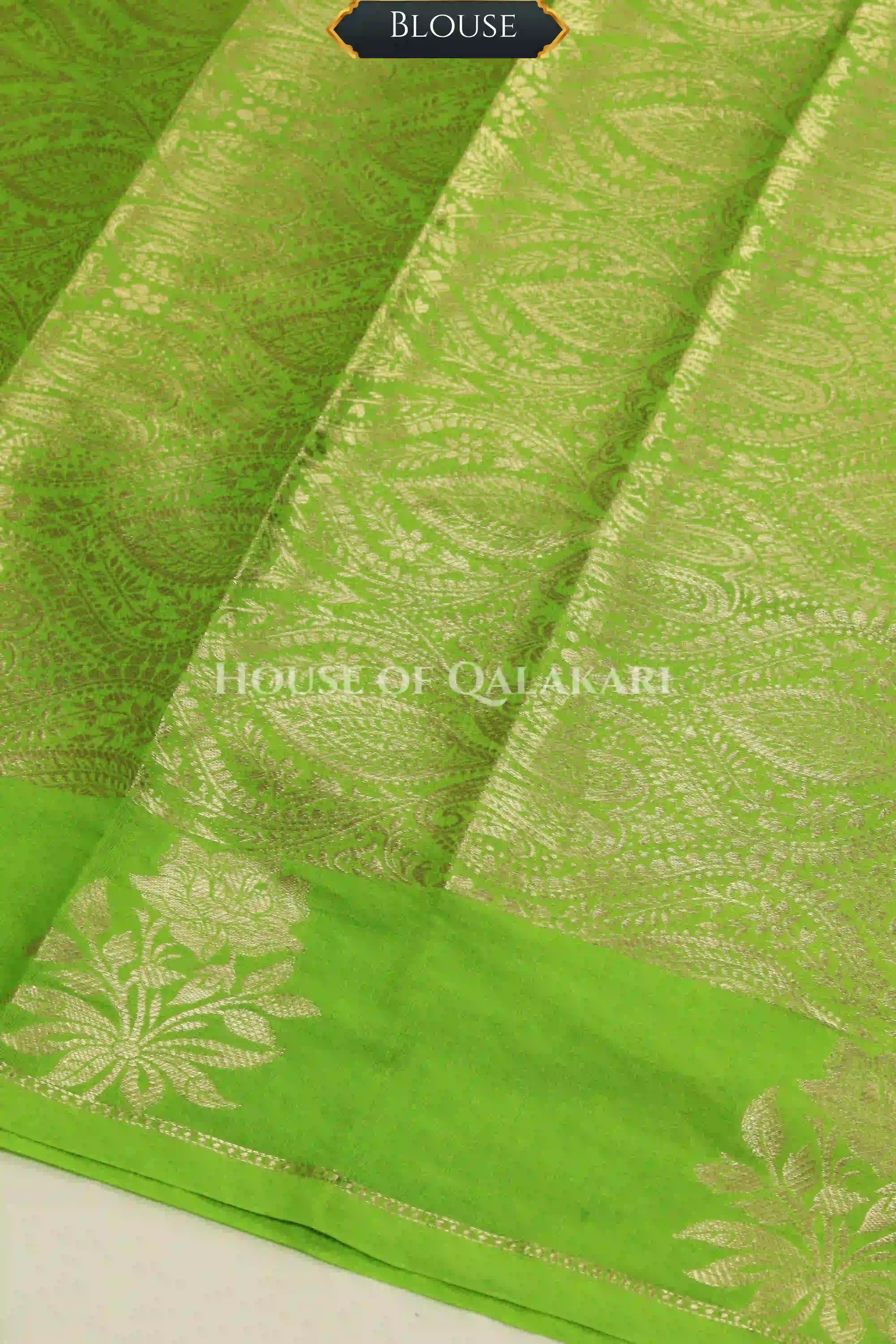 Mango Silk Saree blouse