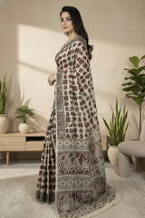 cotton kalamkari saree 0463 park pose
