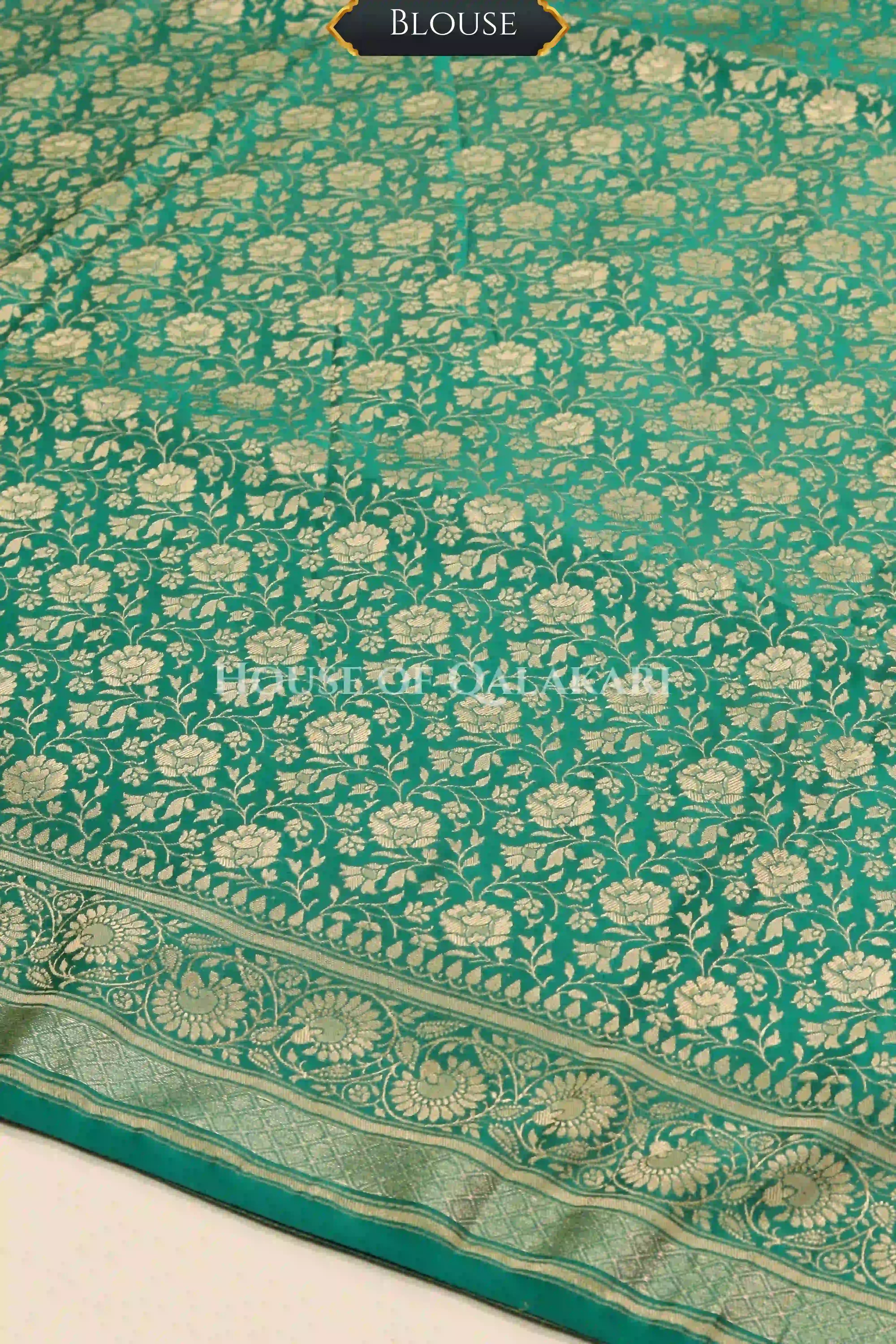pure silk saree blouse