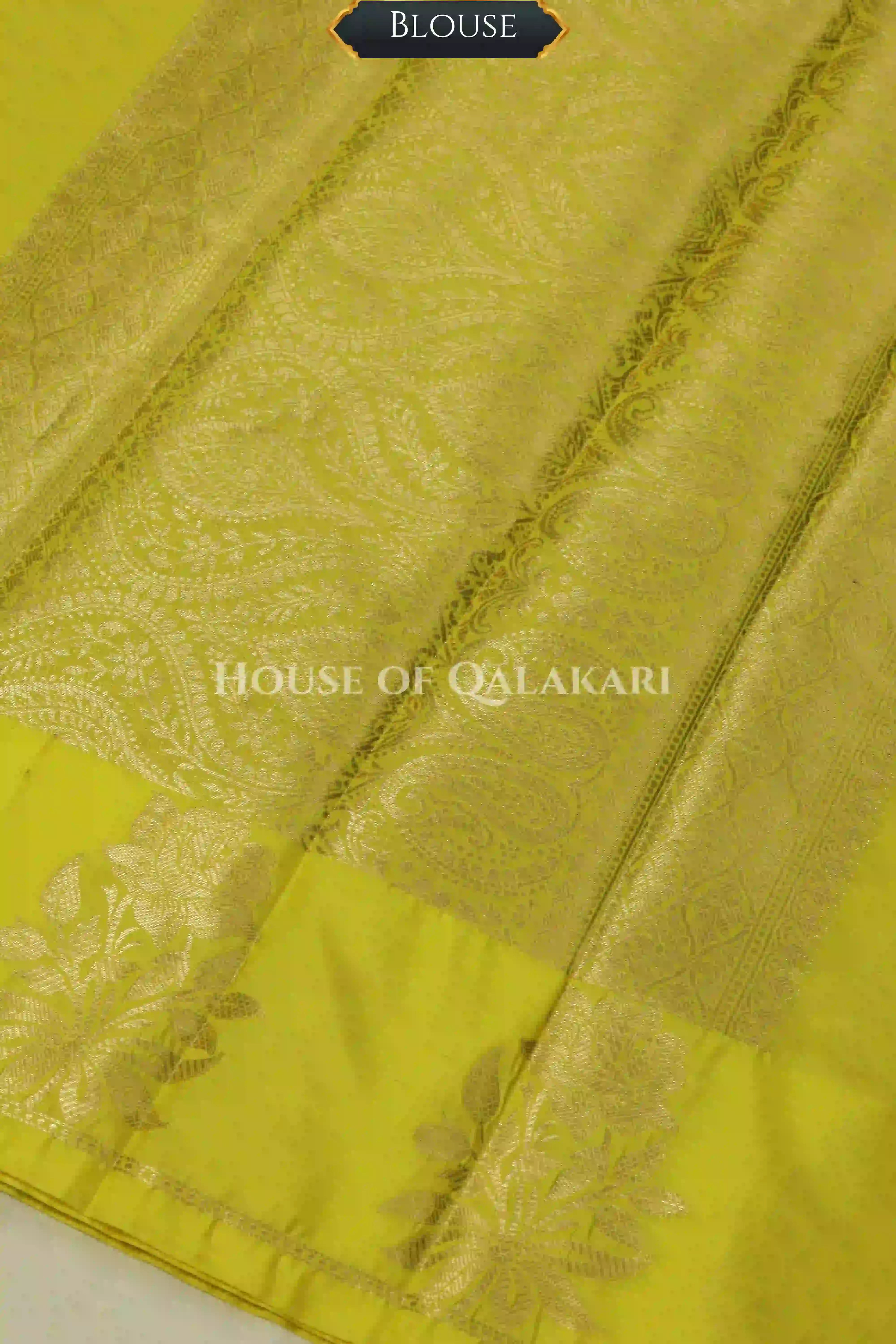 Mango Silk Saree blouse