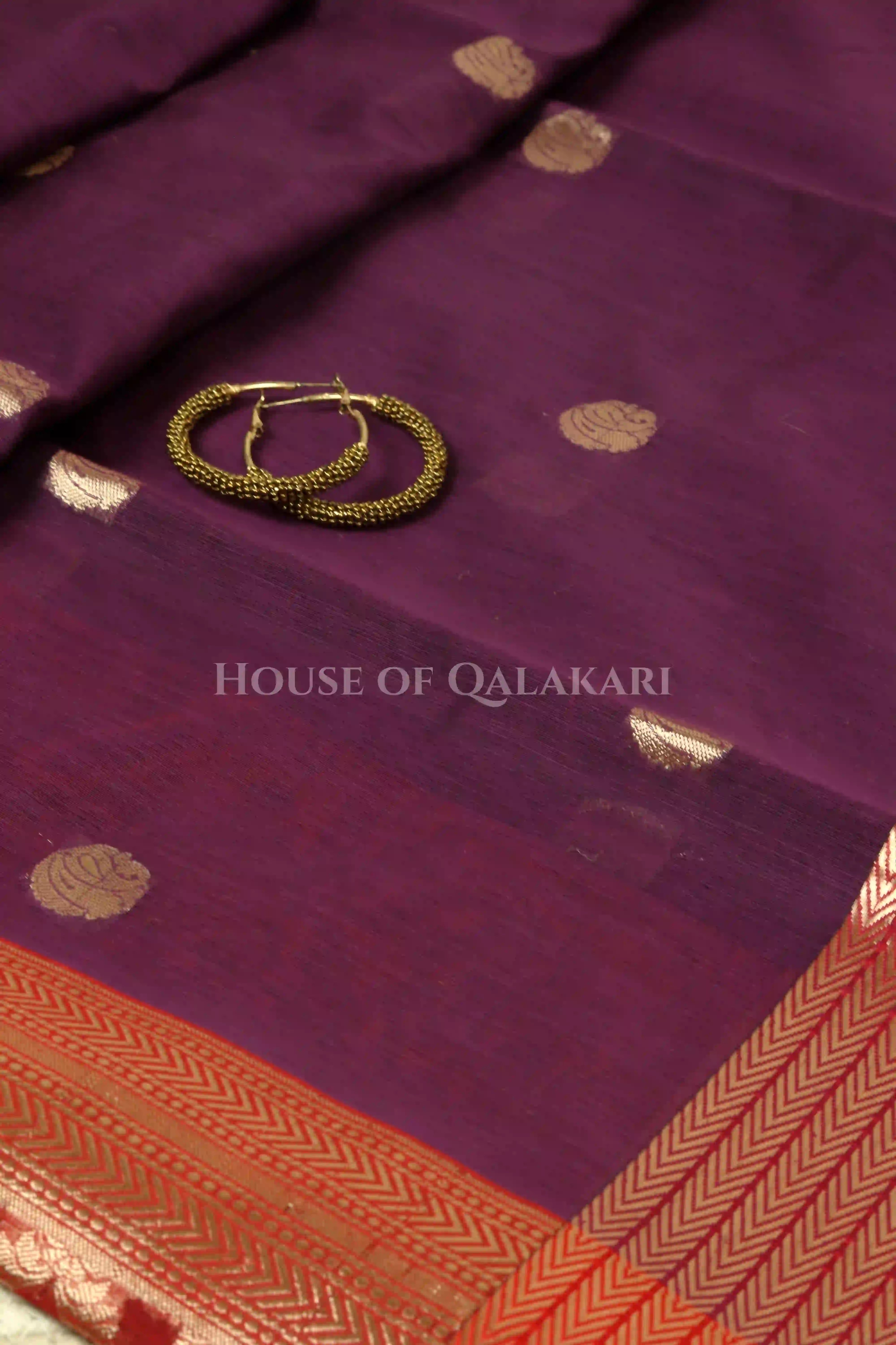 chanderi cotton saree body