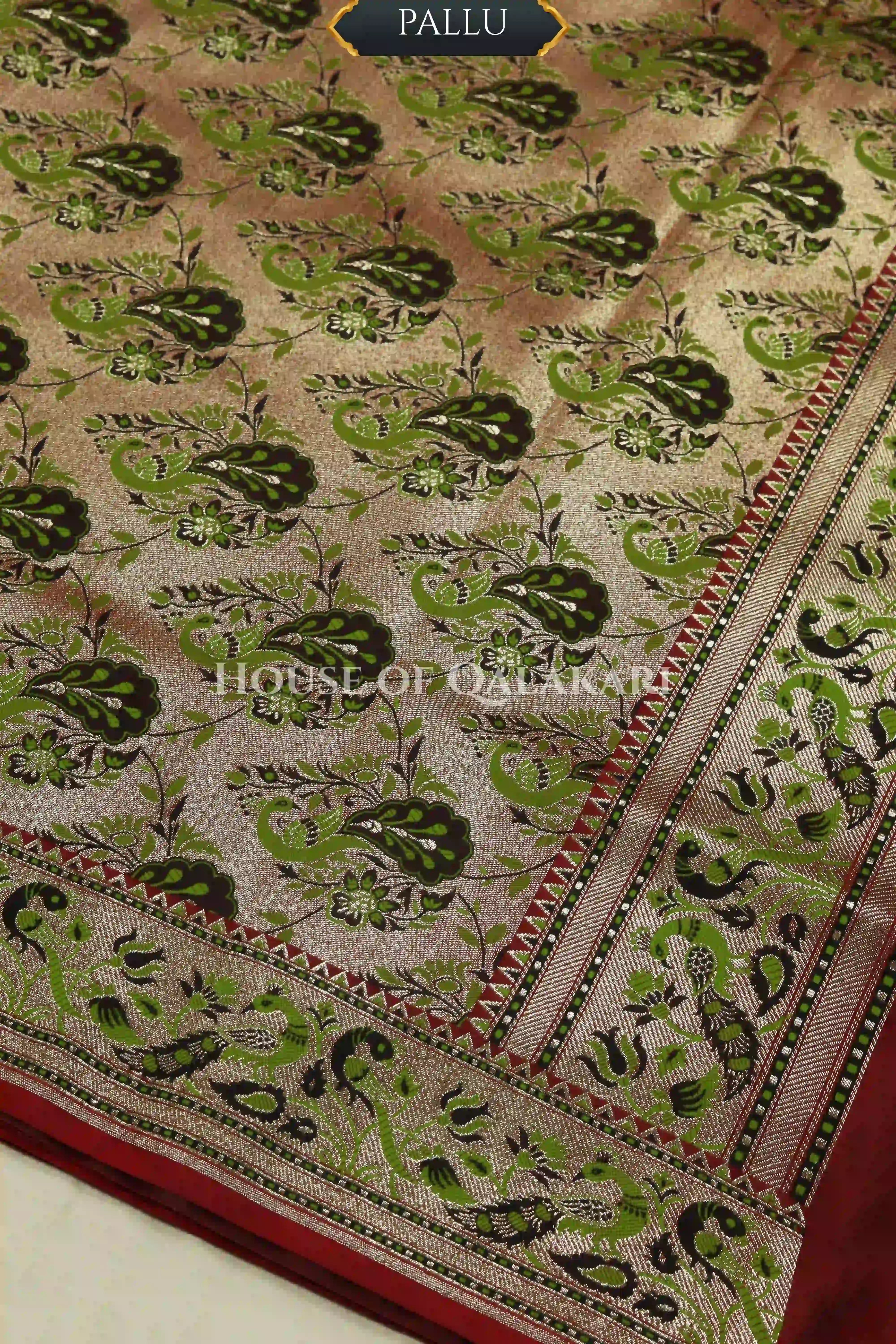 Satan Silk Saree pallu