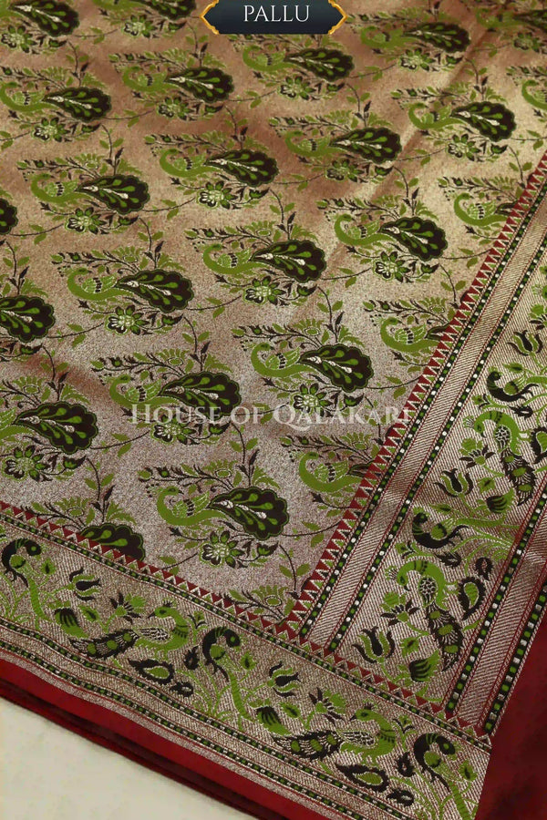 Satan Silk Saree pallu