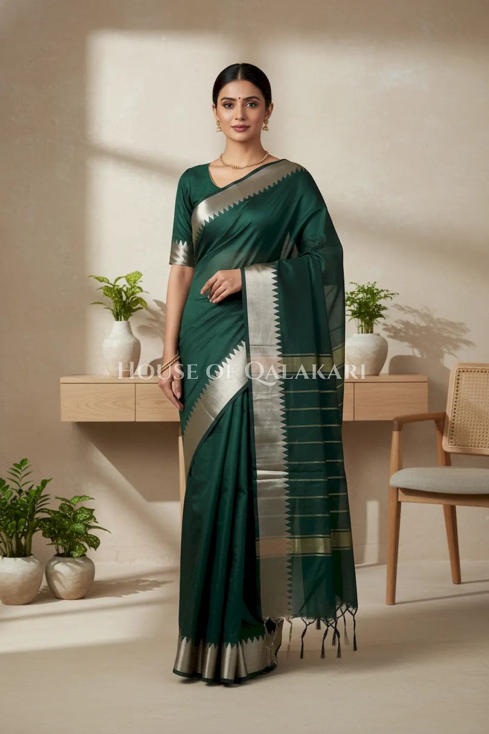 cotton saree 0333 front pose