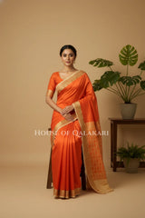 Silk Saree sitting pose