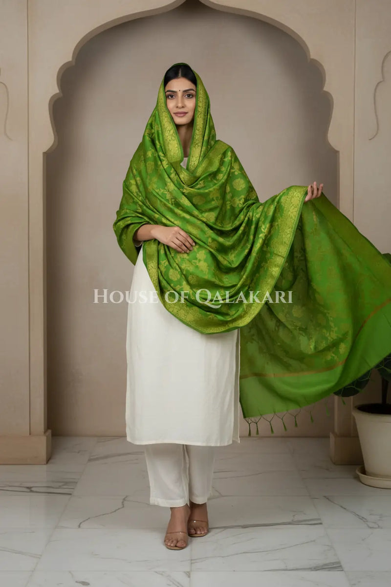 silk dupatta 0231 head pose1