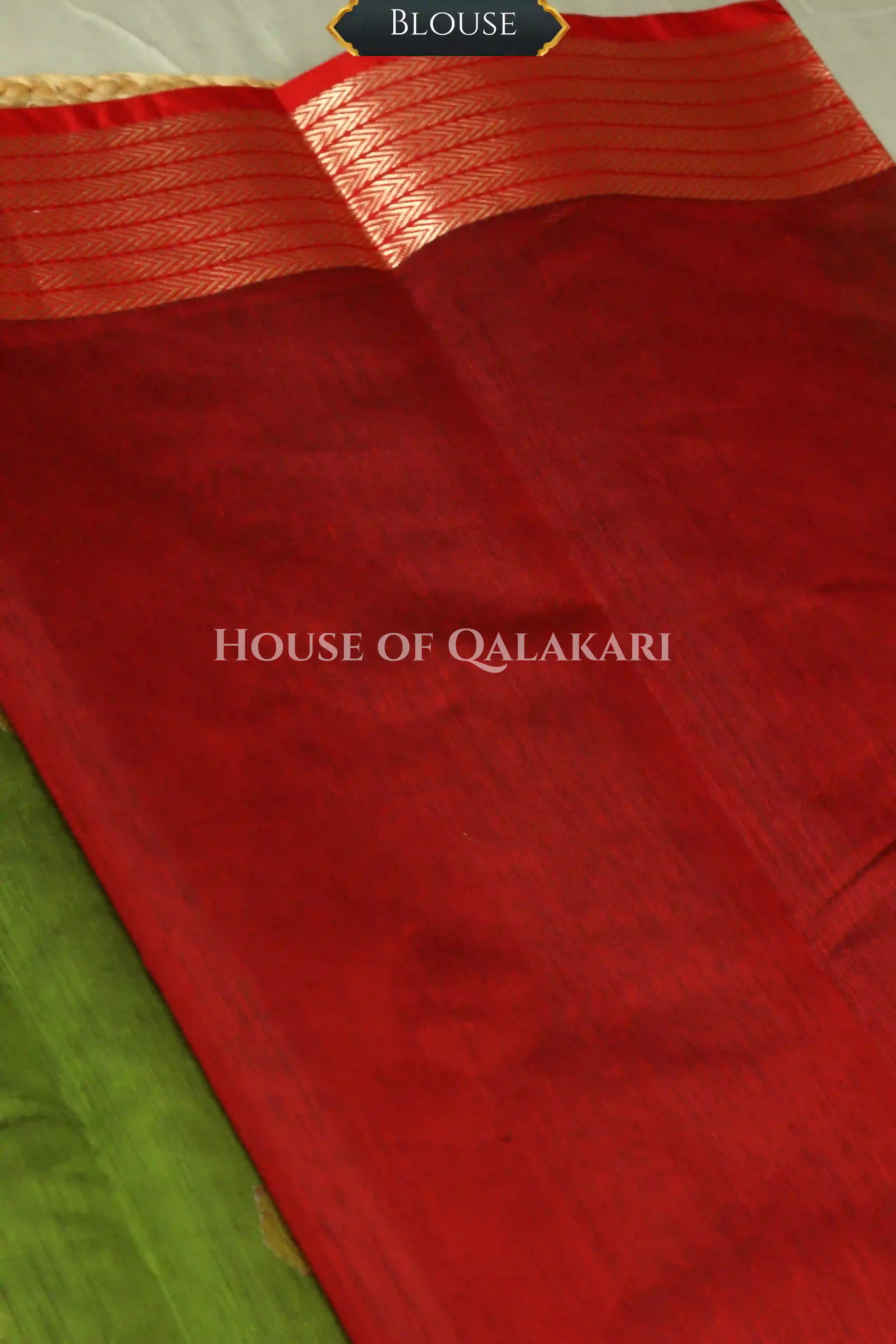 chanderi cotton saree blouse