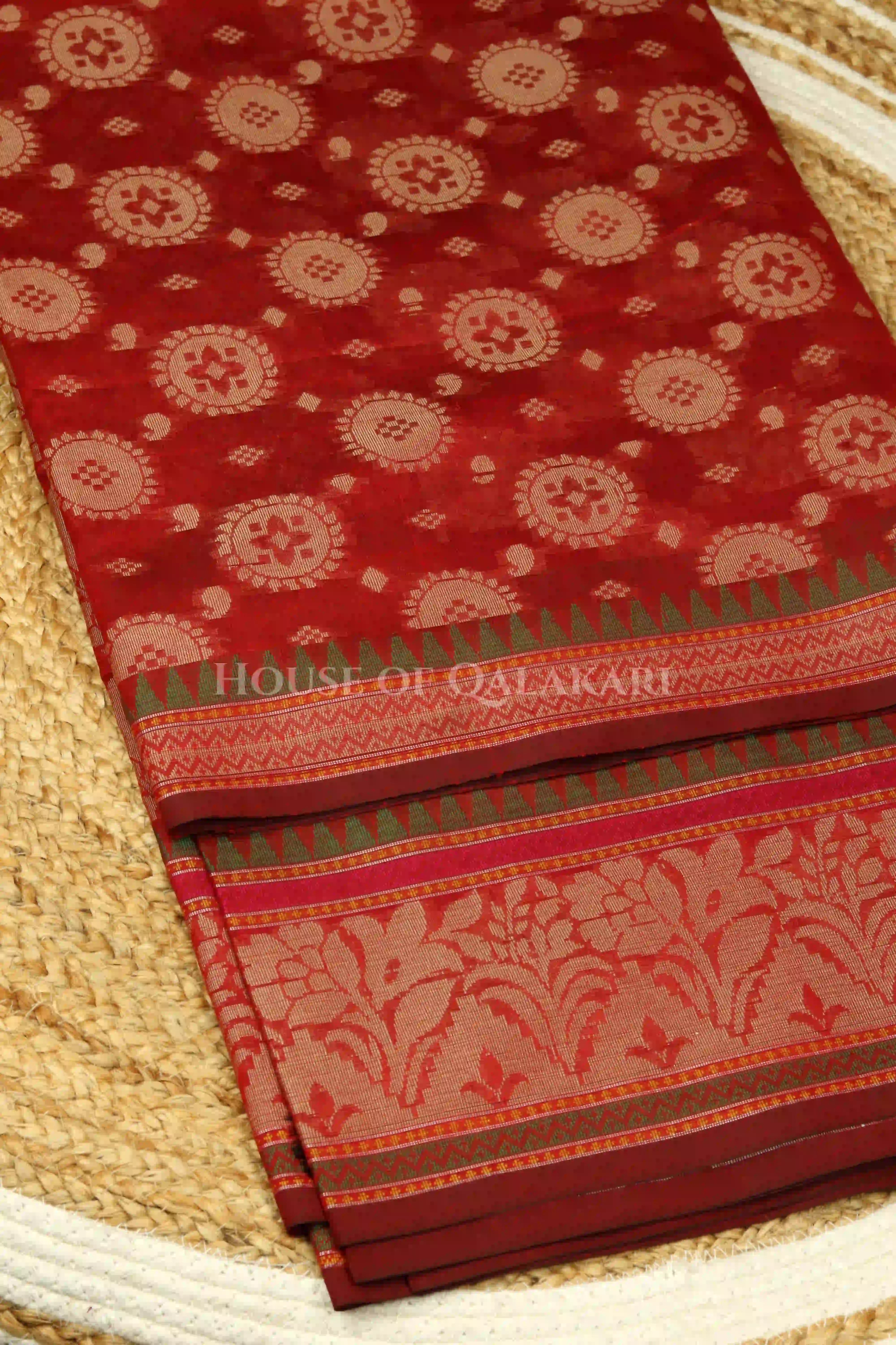 Mulmul cotton patola saree product