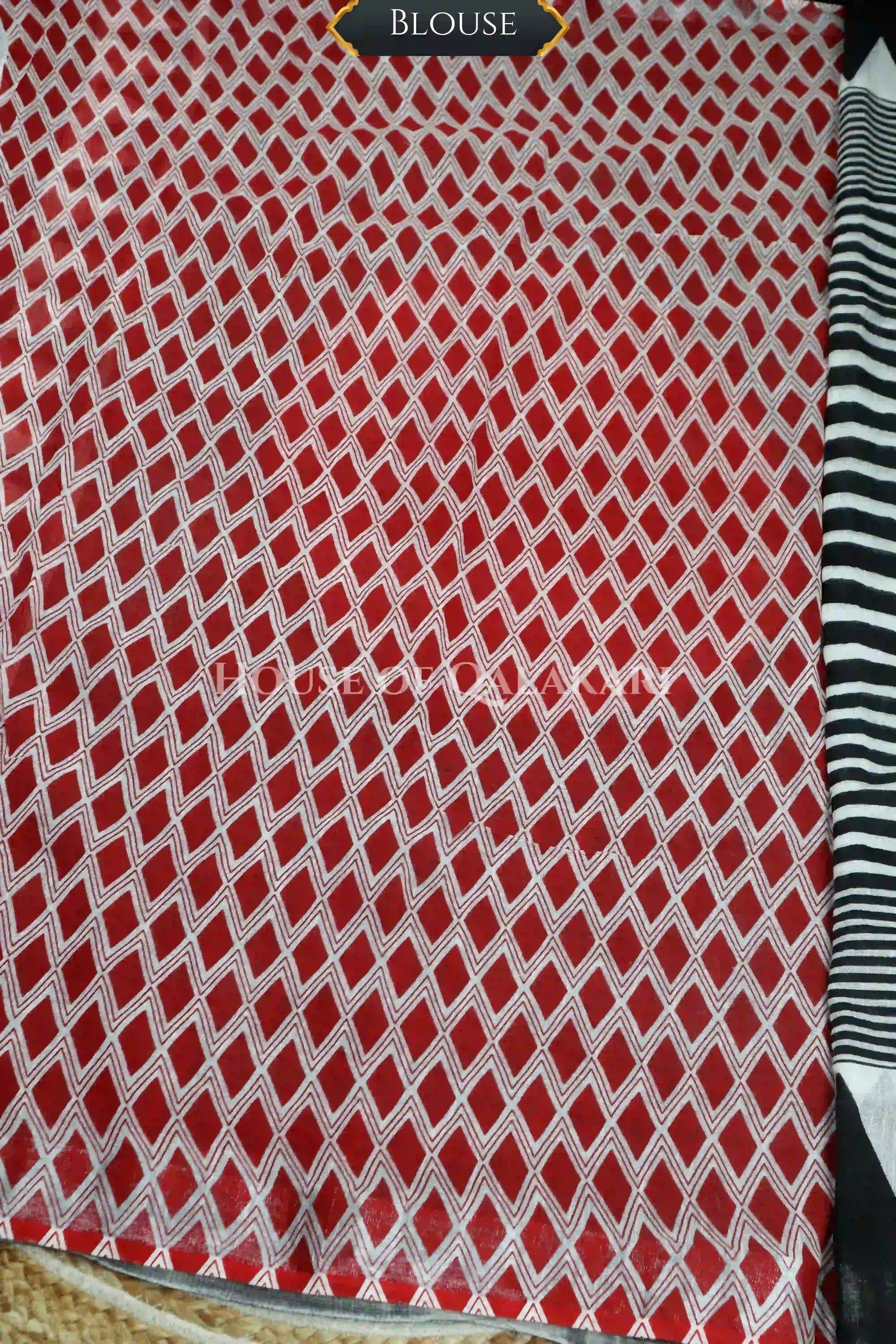 linen cotton saree 496 blouse