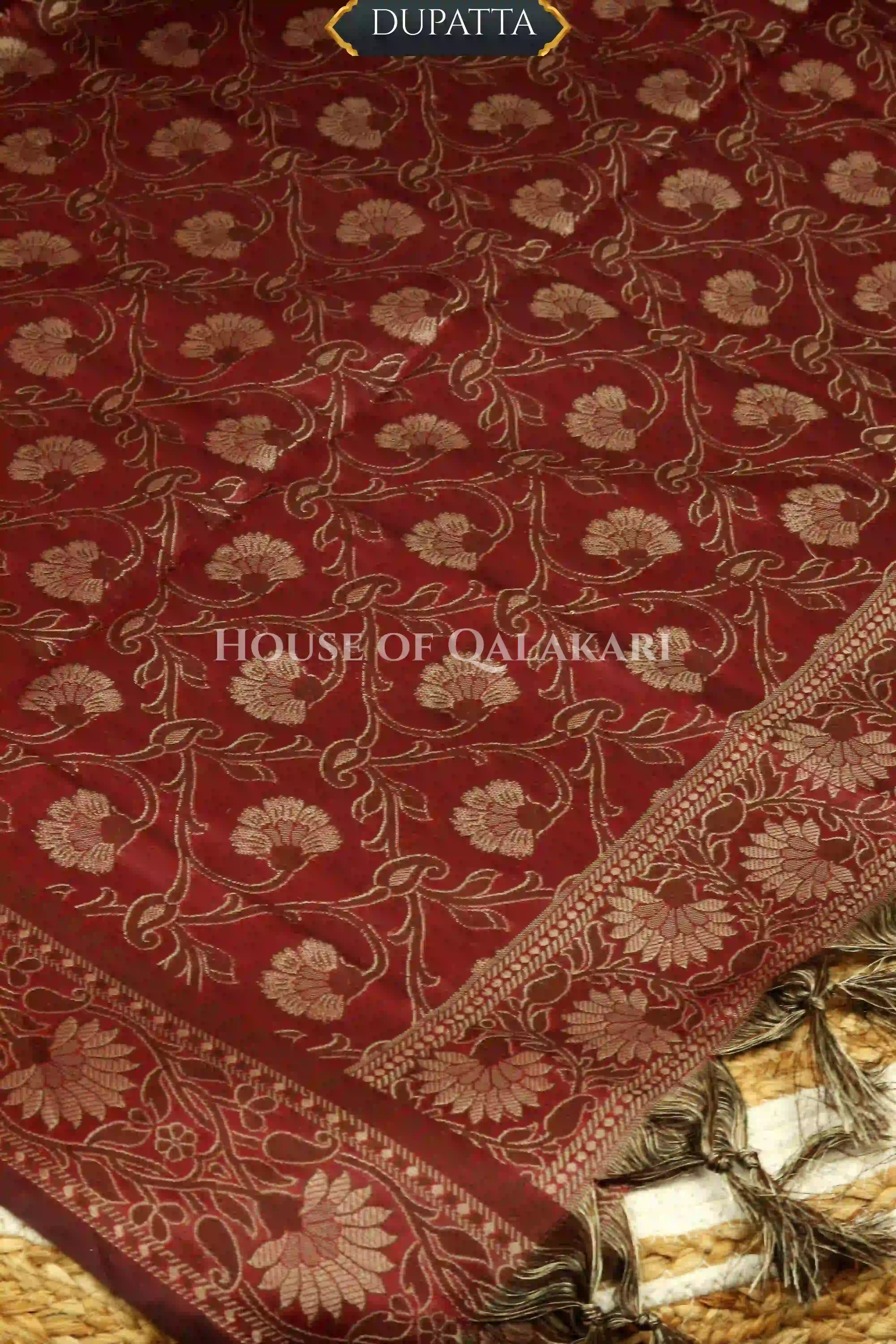chanderi cotton dress material dupatta