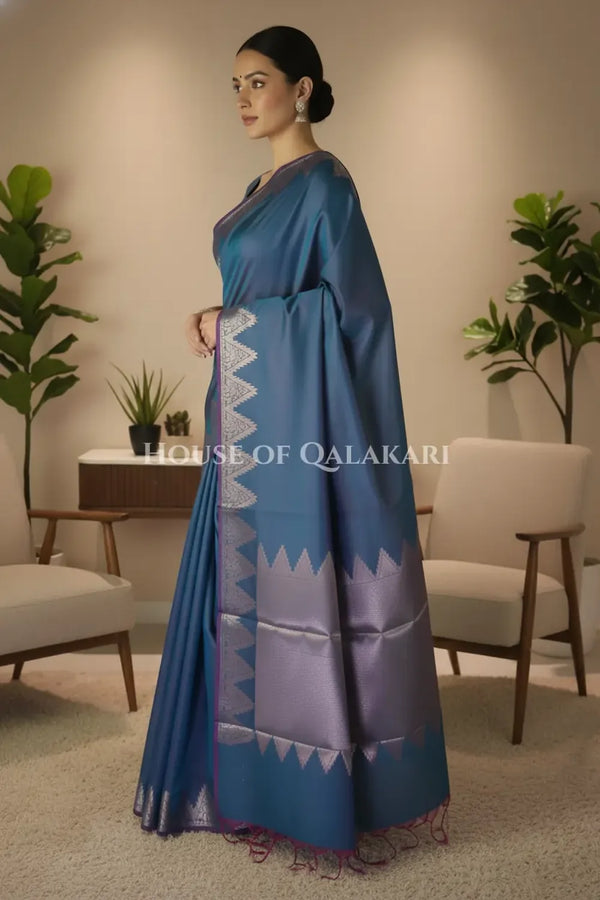 Silk Saree side pose