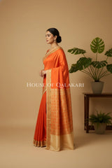 Silk Saree side pose