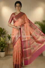 Cotton Saree front pose