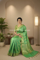 Silk Saree sitting pose