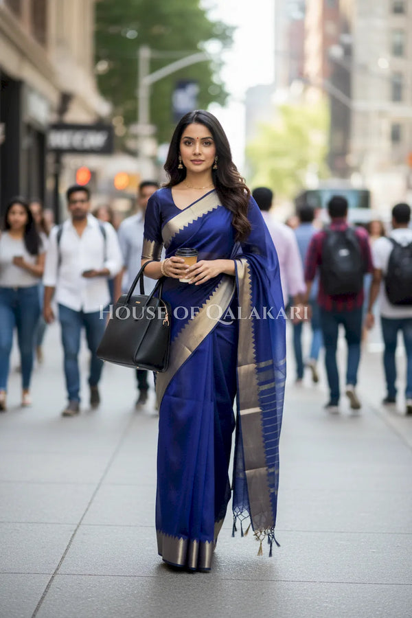 cotton saree 0343 outdoor pose