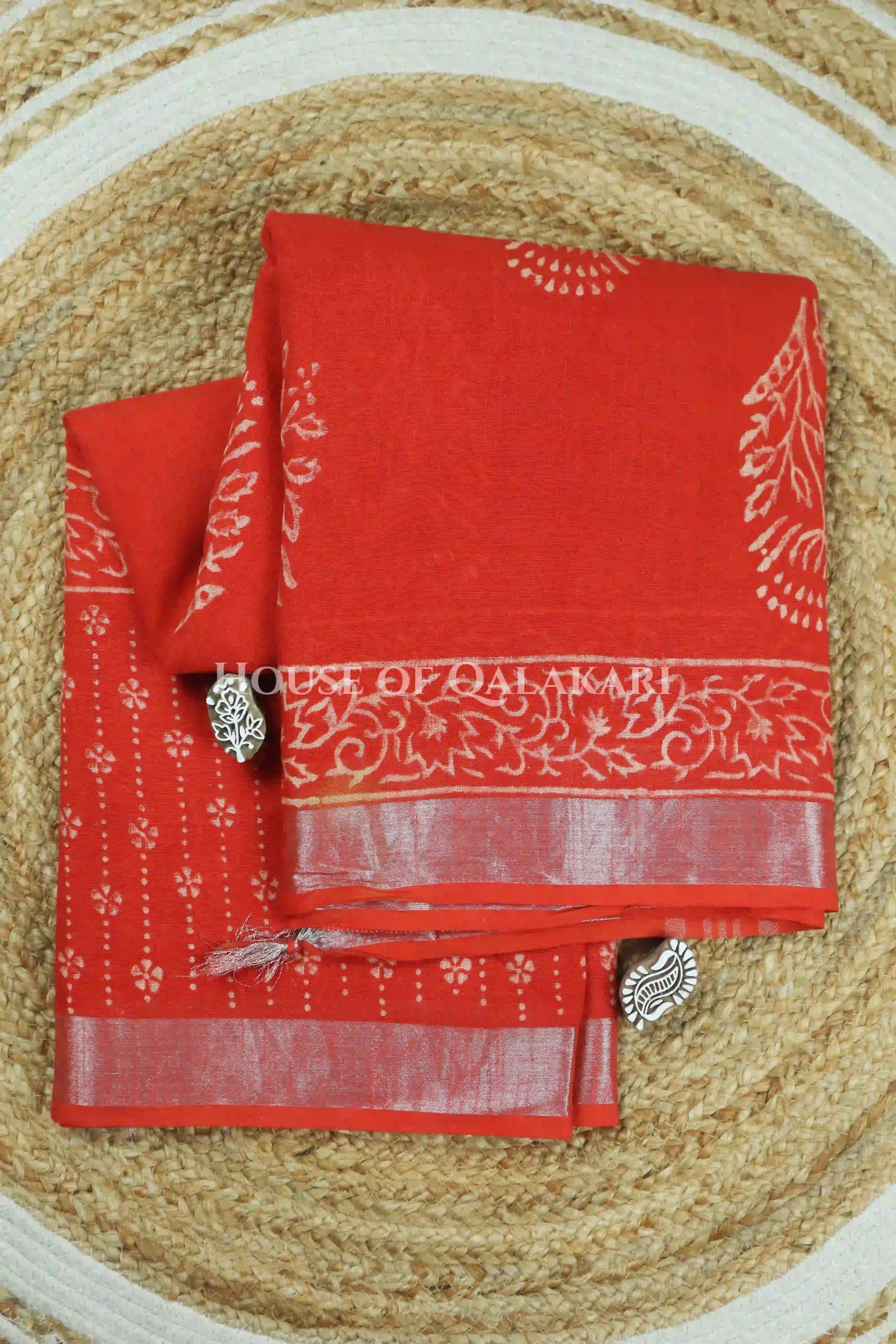 linen cotton saree 495 product