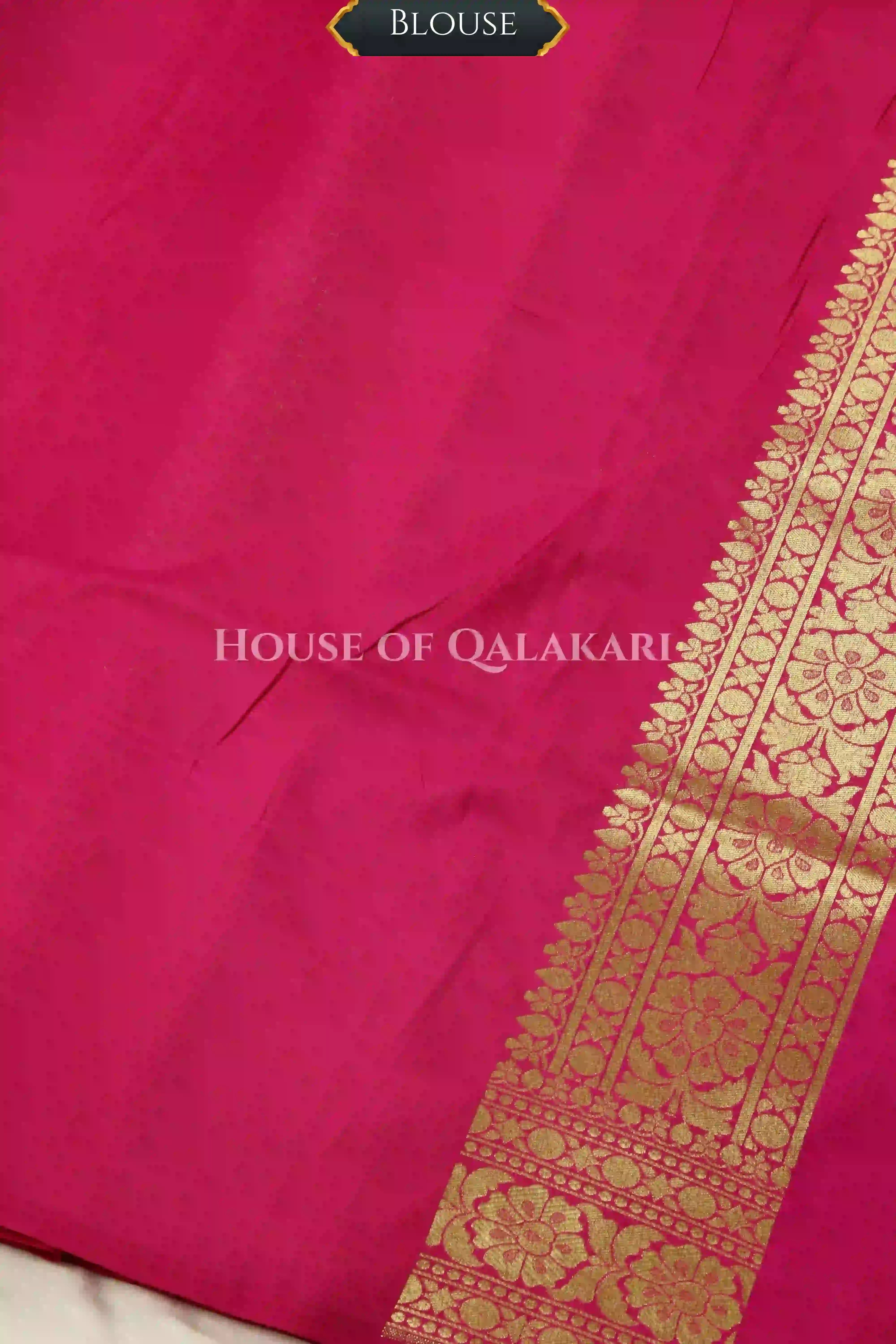Upadda soft silk Saree blouse