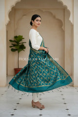 silk dupatta 0249 side pose