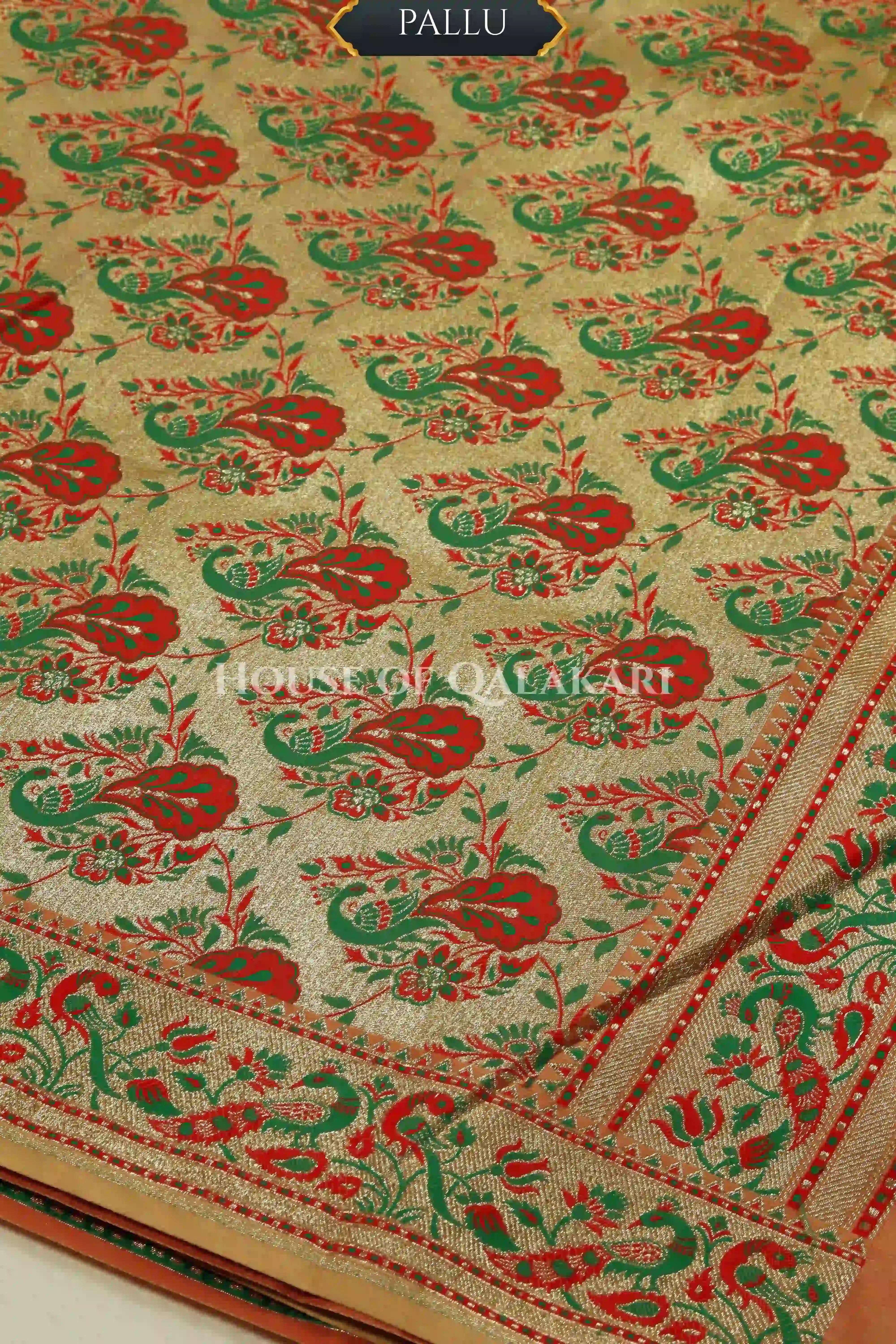 Satan Silk Saree pallu