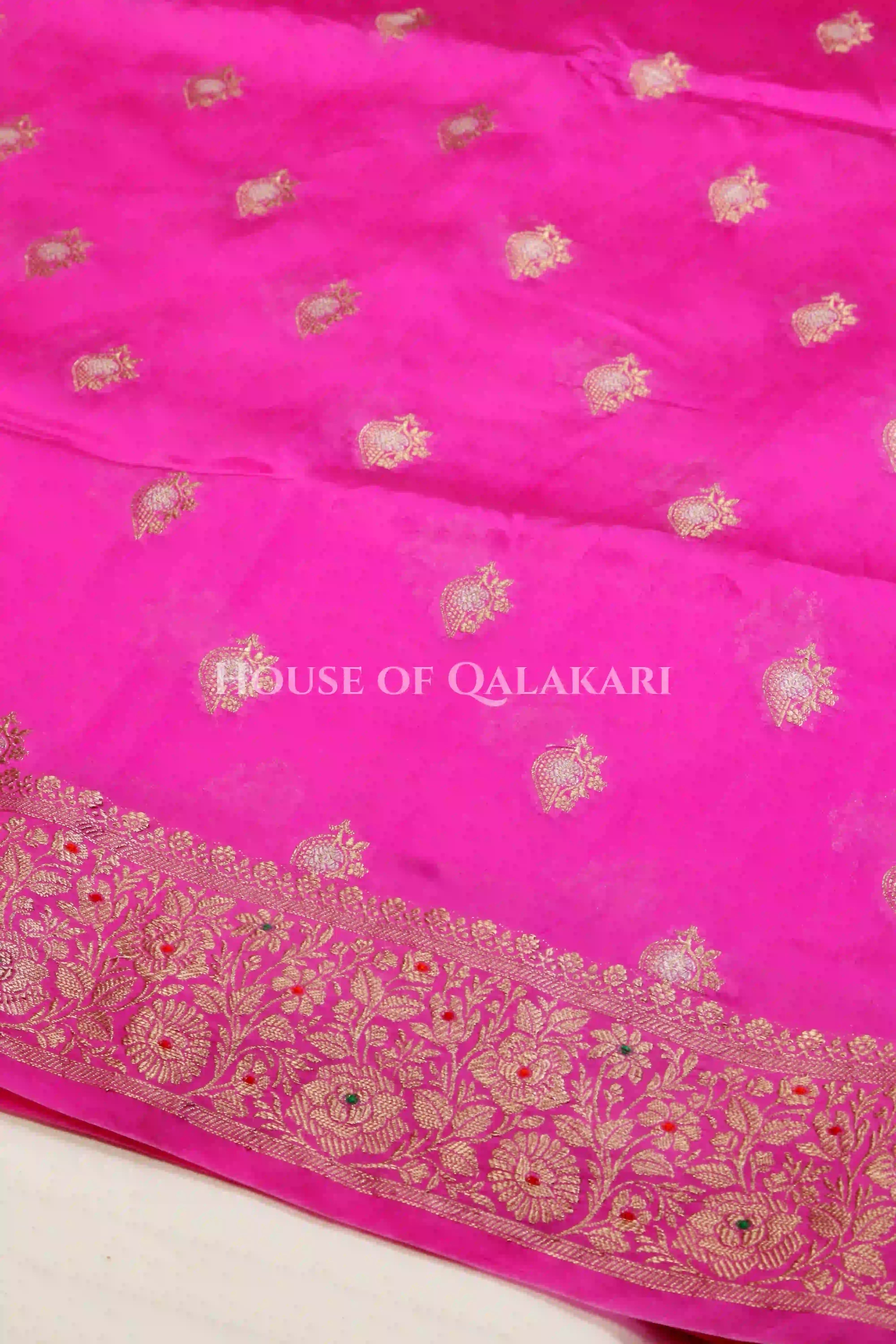 moonga silk saree body