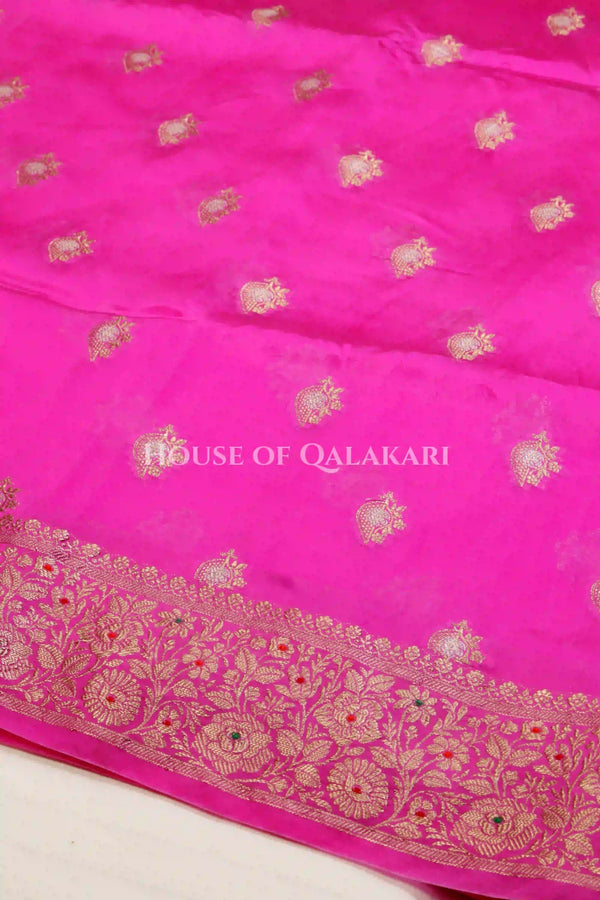 moonga silk saree body