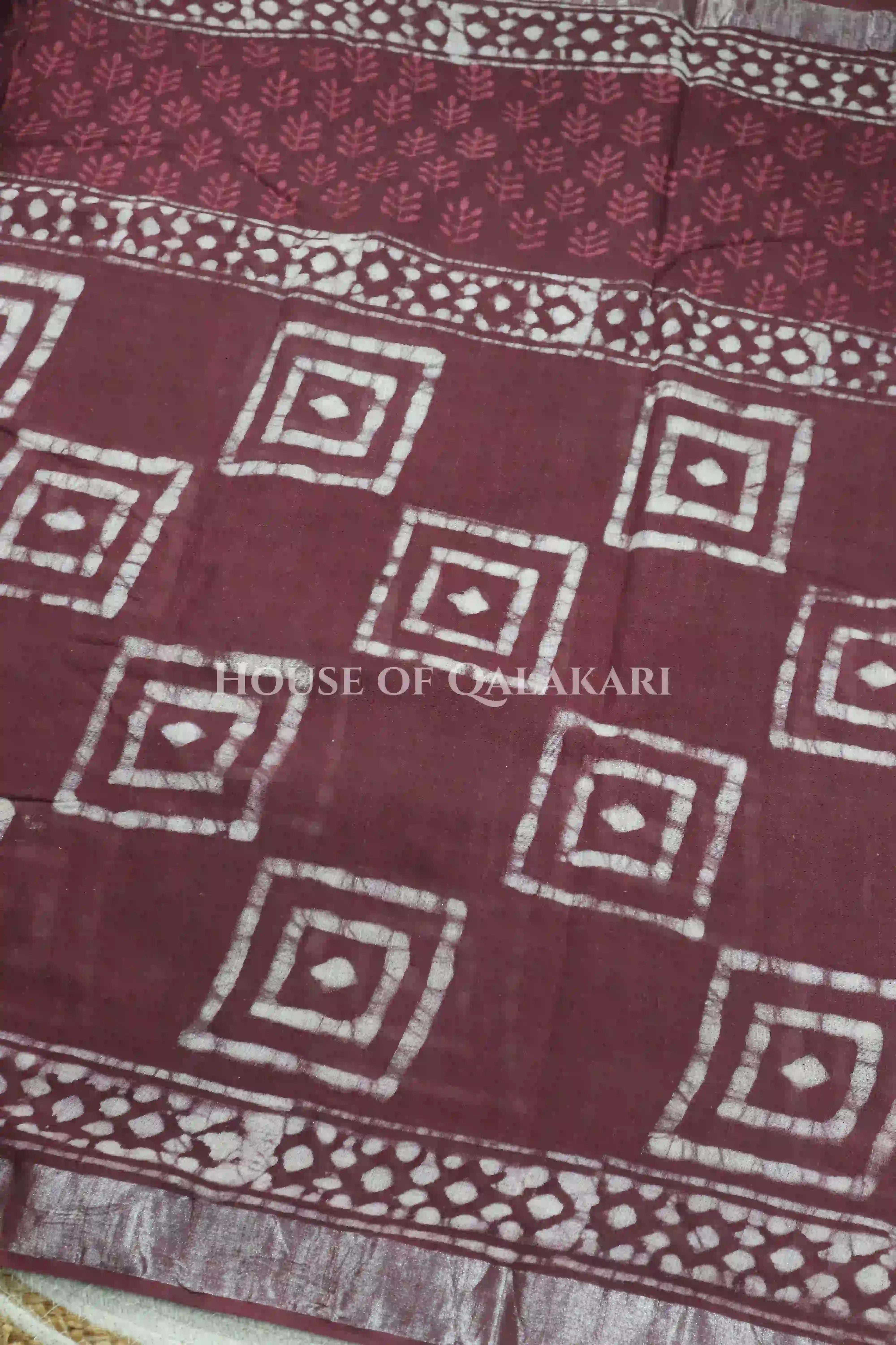 linen cotton saree 483 body