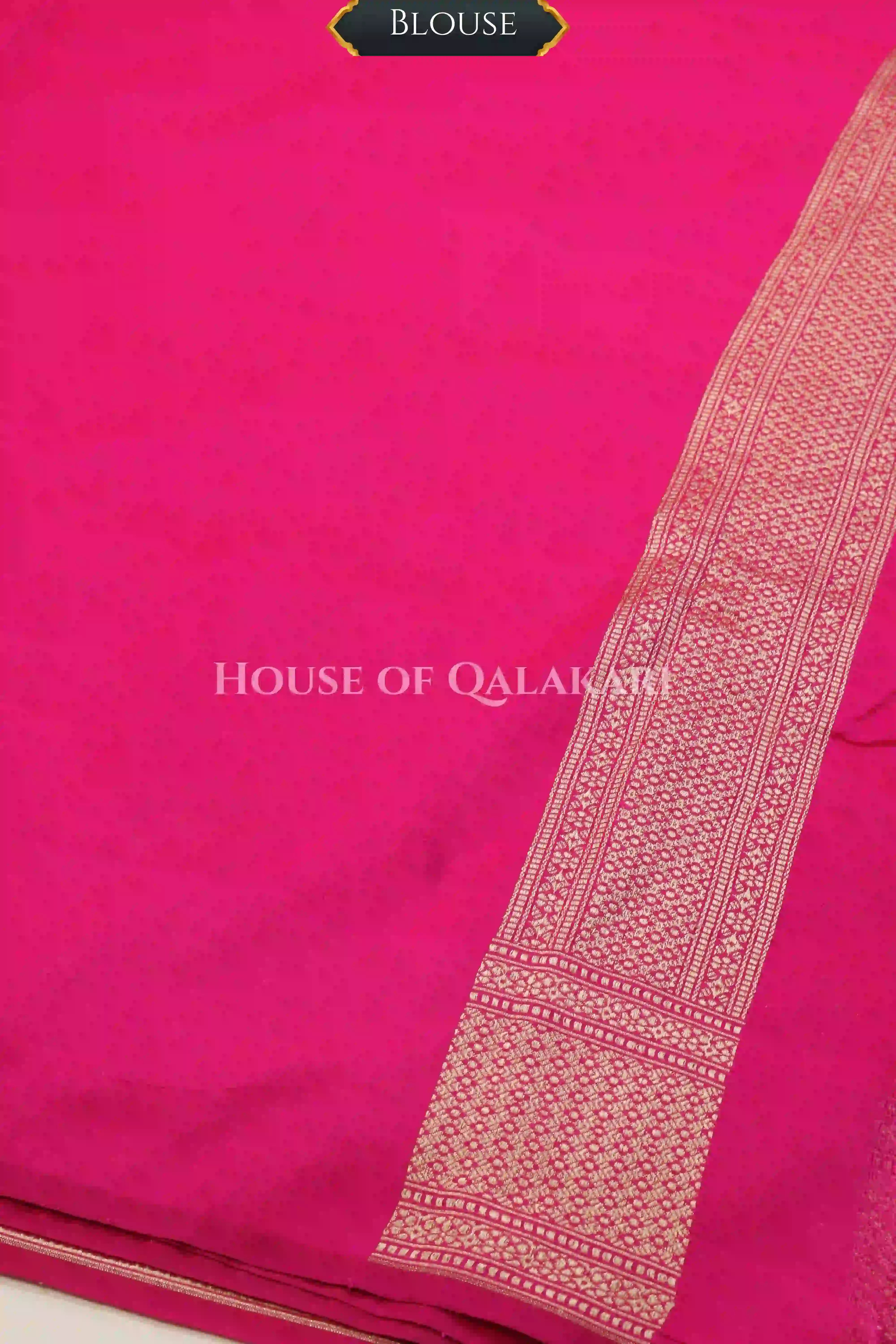 georget silk saree blouse