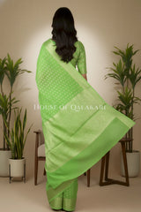 cotton saree 0357 back pose