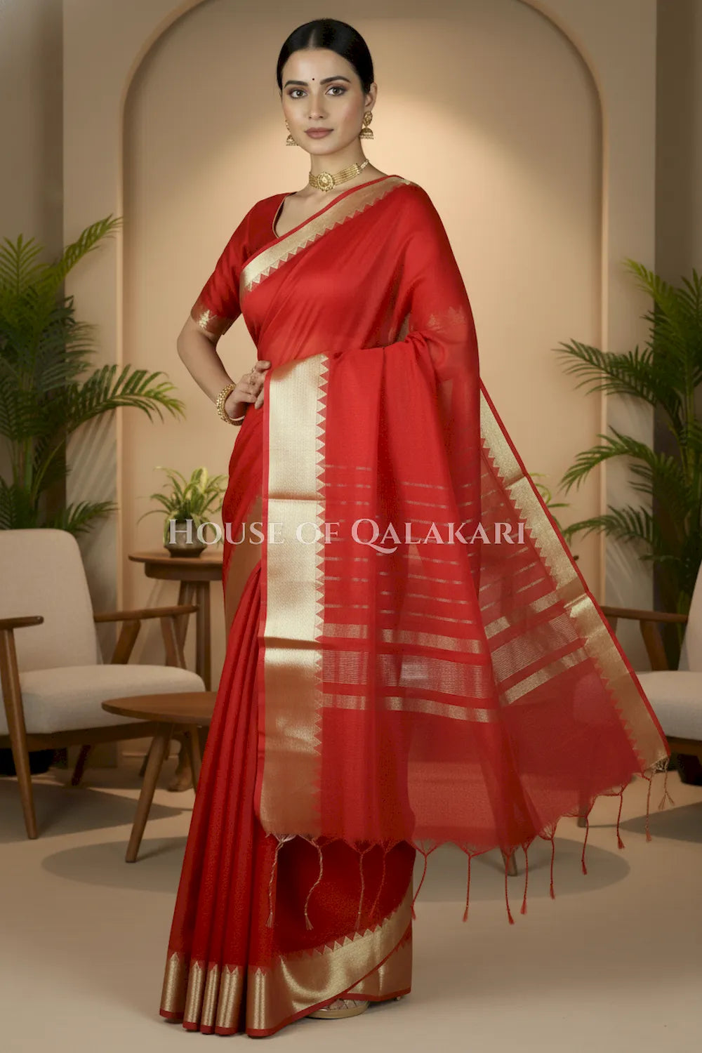 cotton saree 0337 dramatic pose1