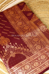 Double Katan Silk Saree product