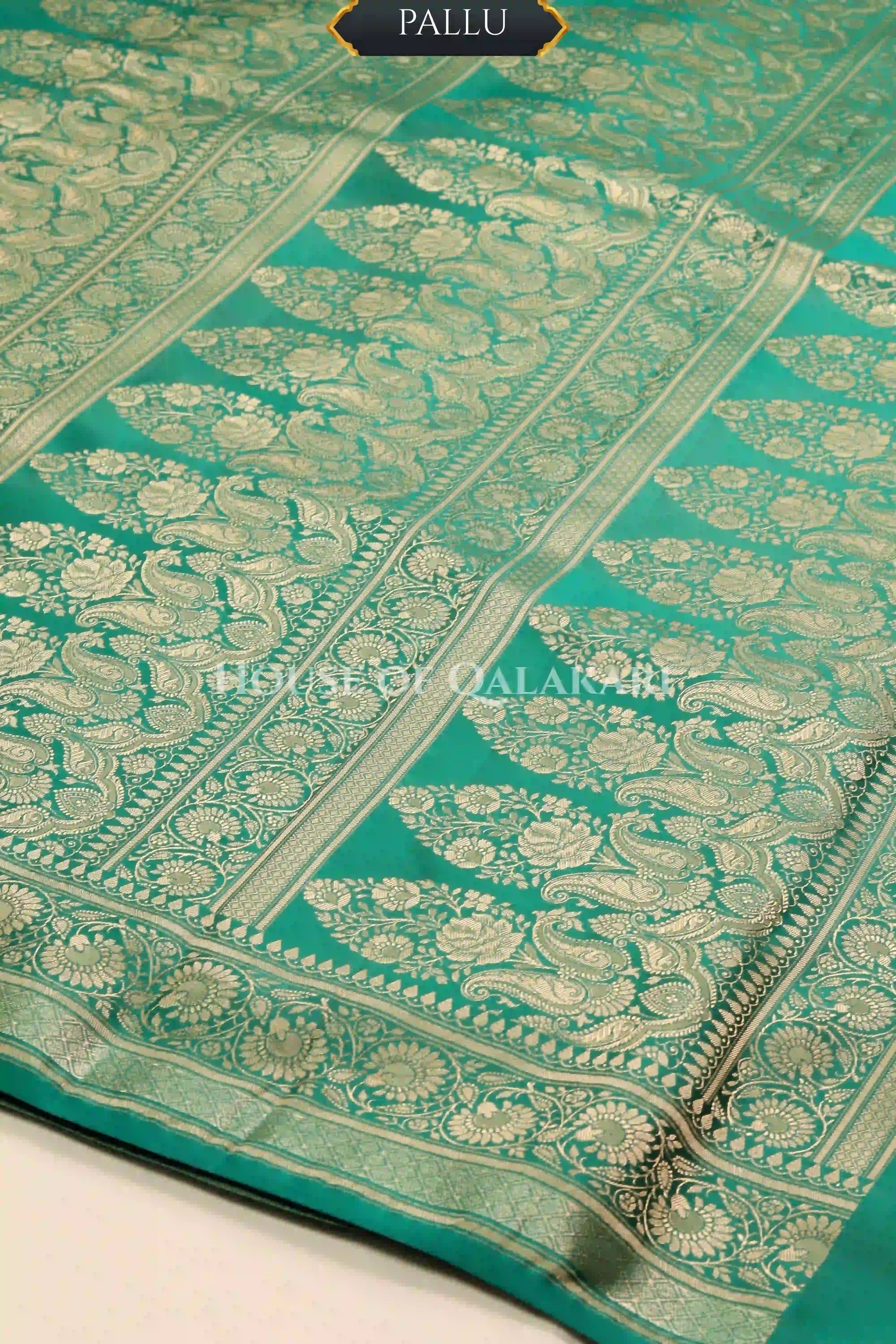 pure silk saree pallu
