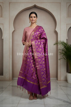 silk dupatta 0242 front pose1
