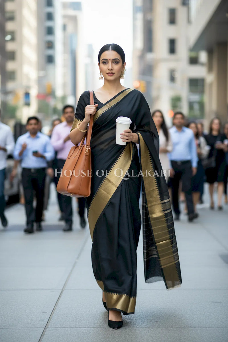 cotton saree 0342 outdoor pose