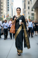 cotton saree 0342 outdoor pose