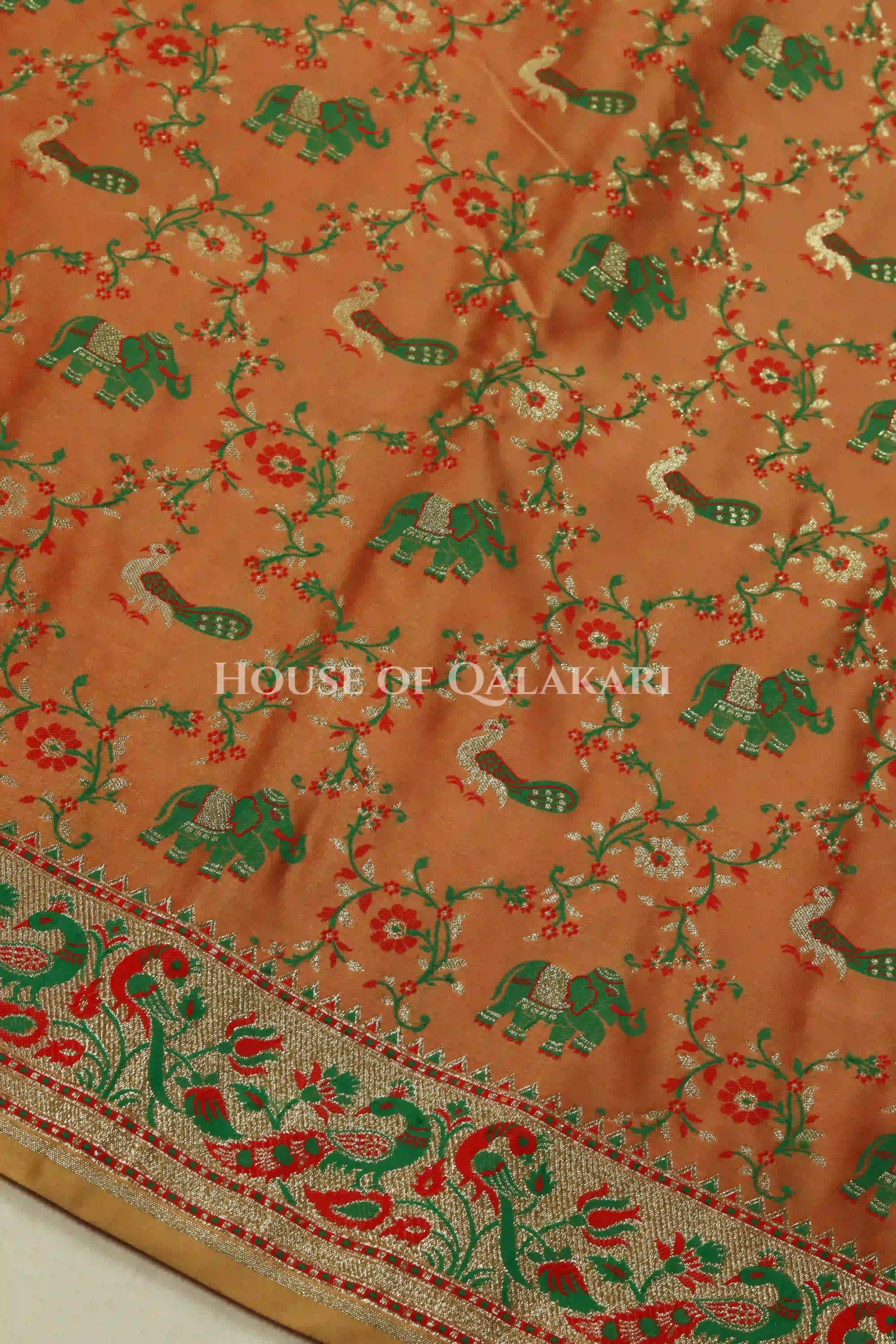 Satan Silk Saree body