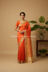 Silk Saree front pose