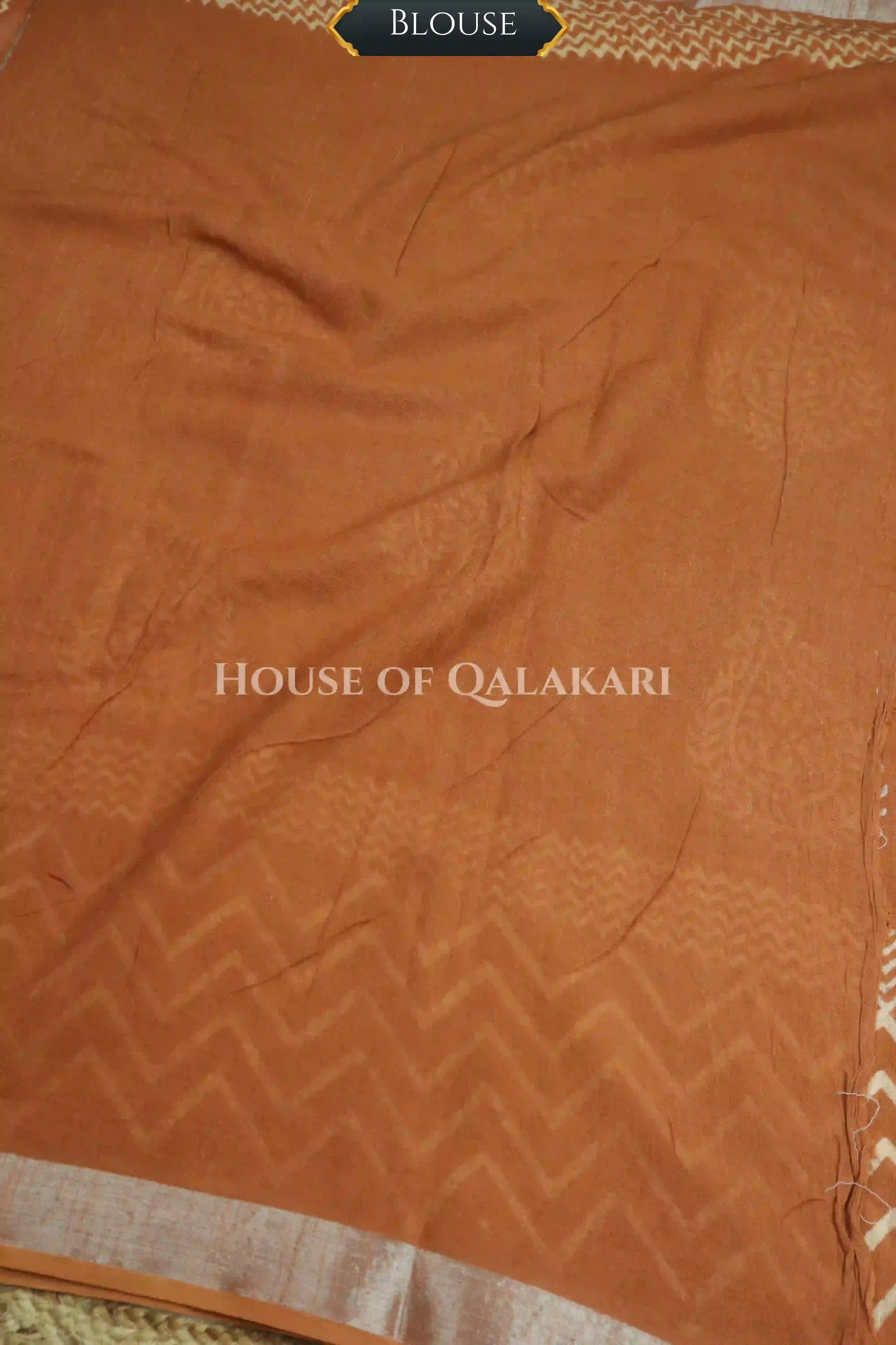 linen cotton saree 492 blouse