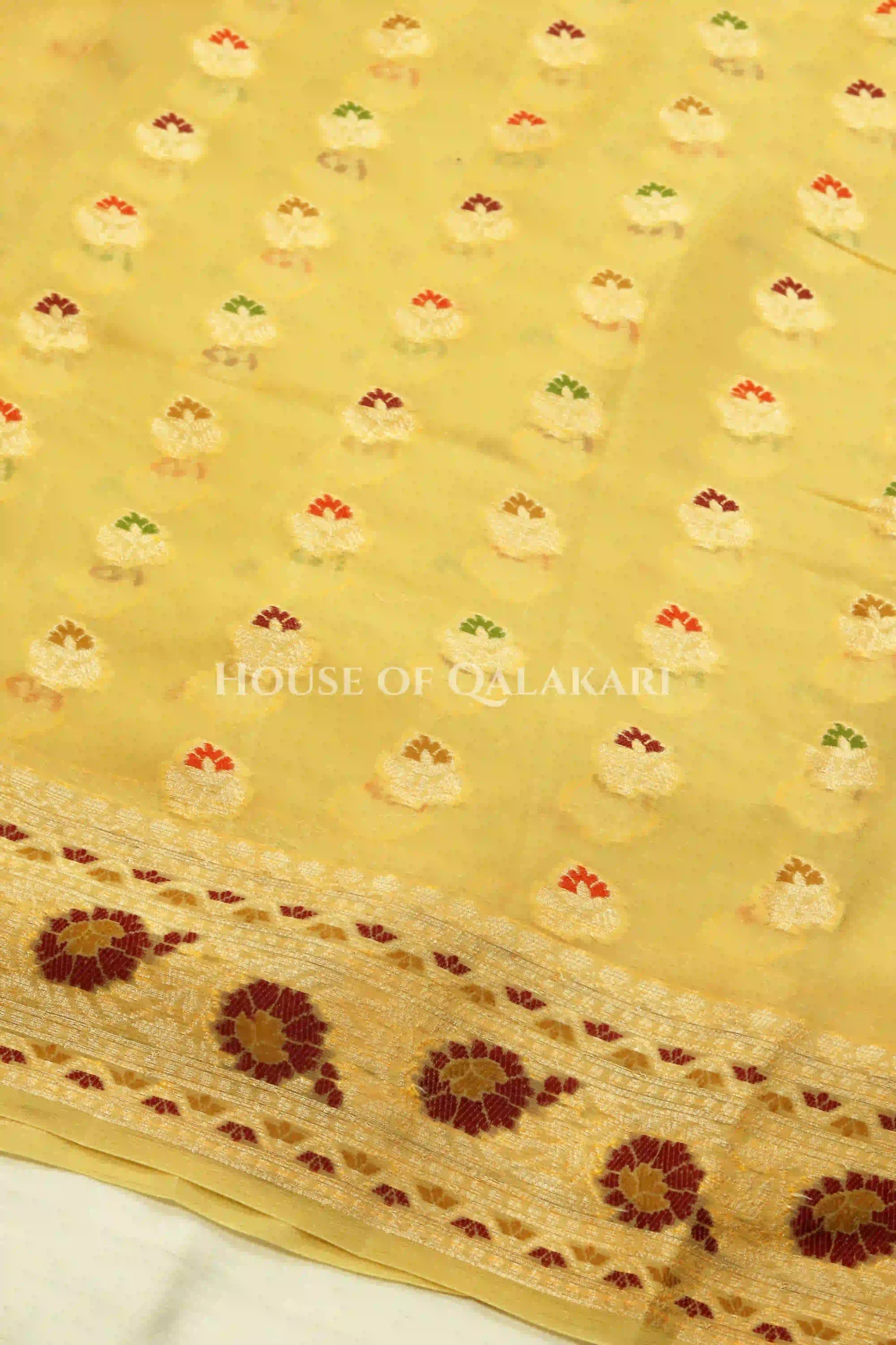 Khaddi Georget Silk Saree Body