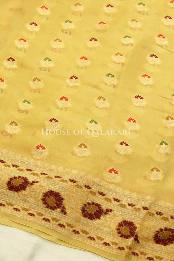 Khaddi Georget Silk Saree Body