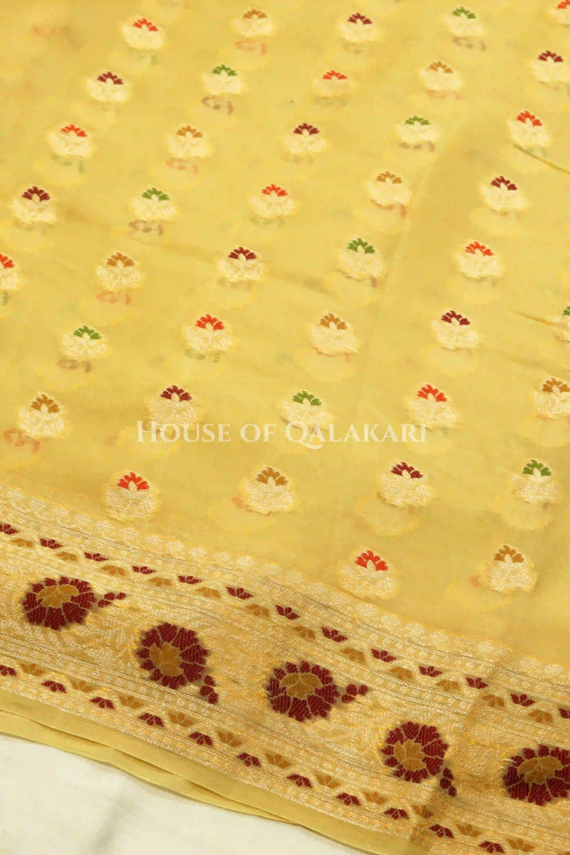 Khaddi Georget Silk Saree Body