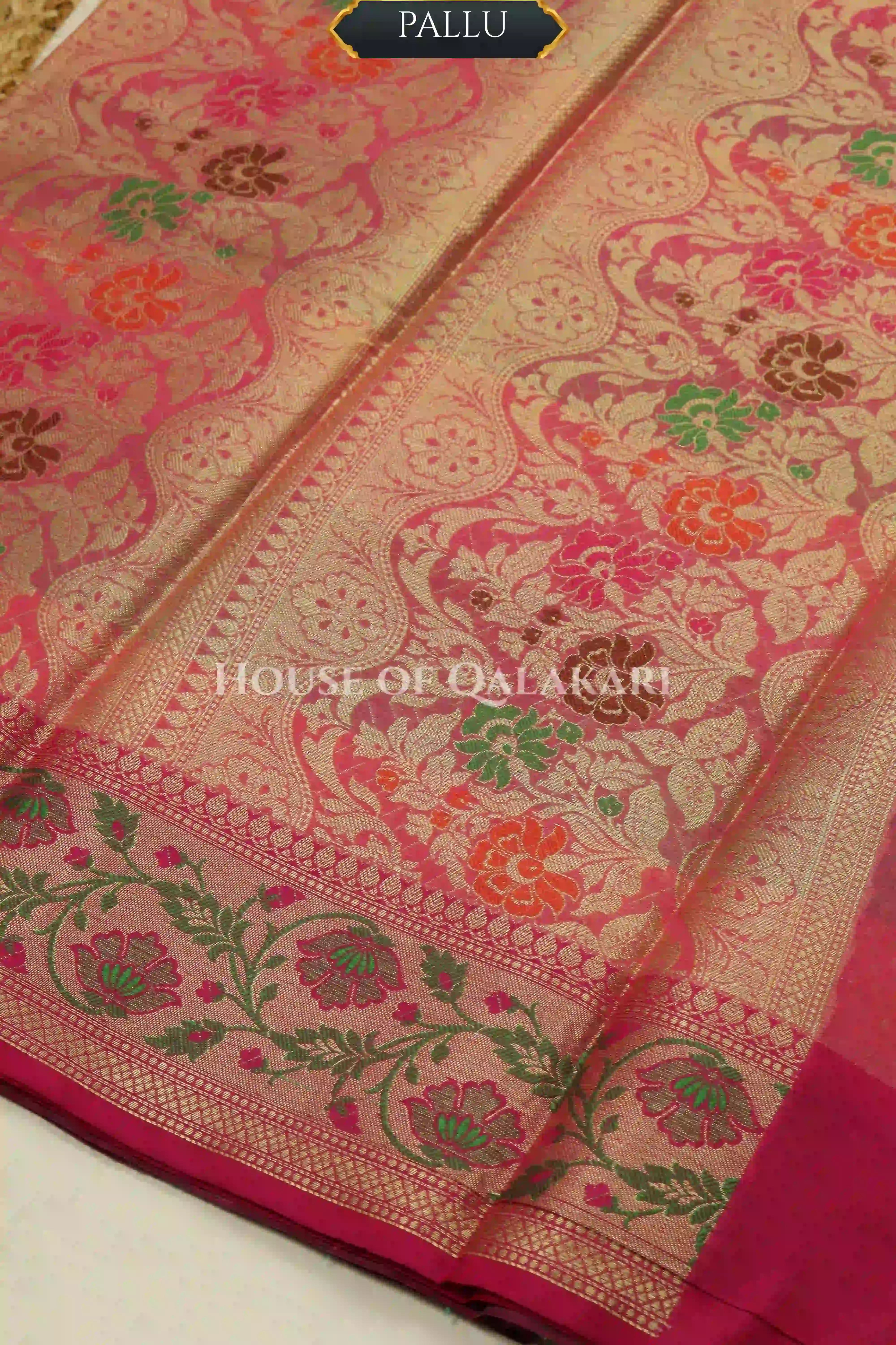 Cotton Saree pallu