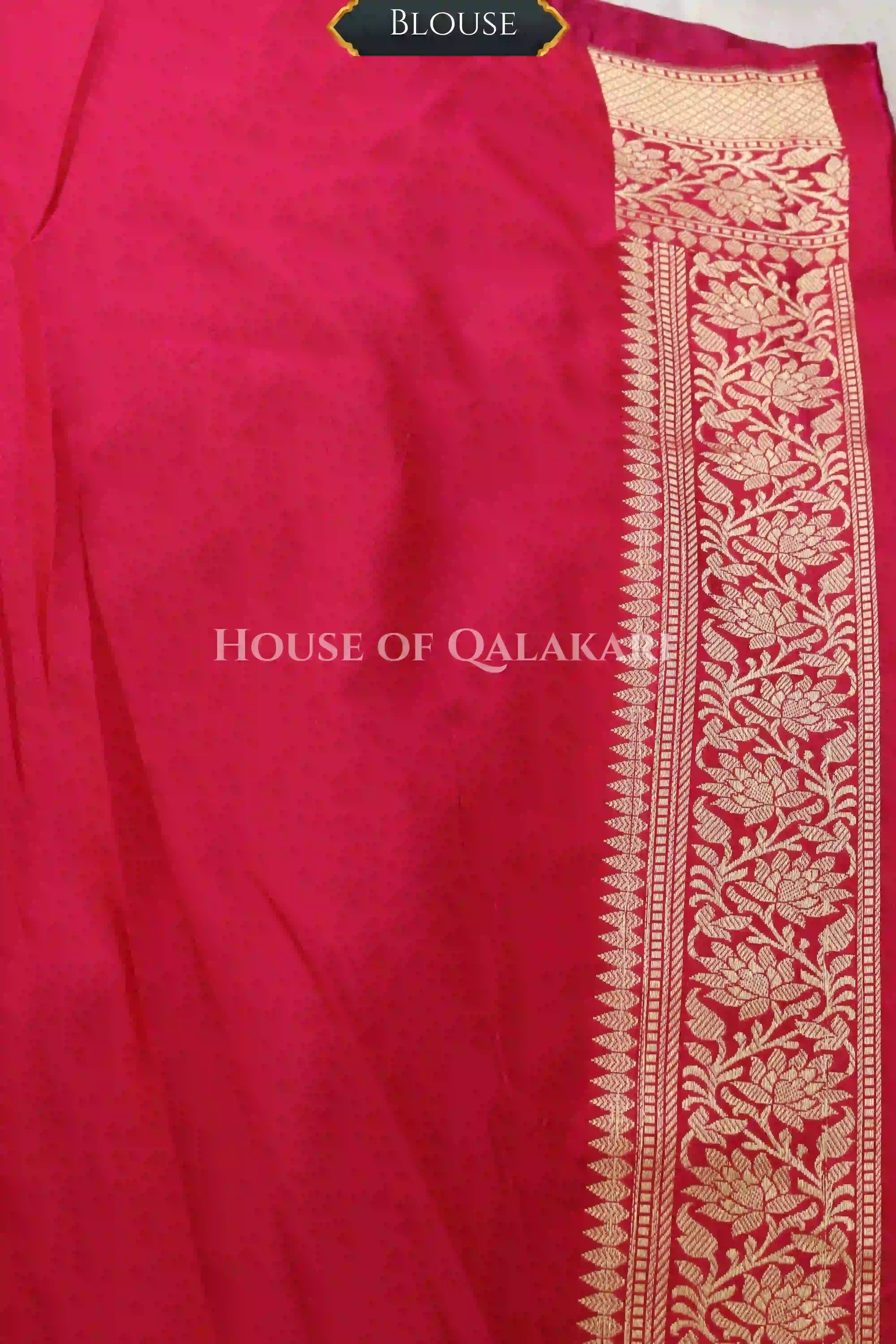georget silk saree blouse