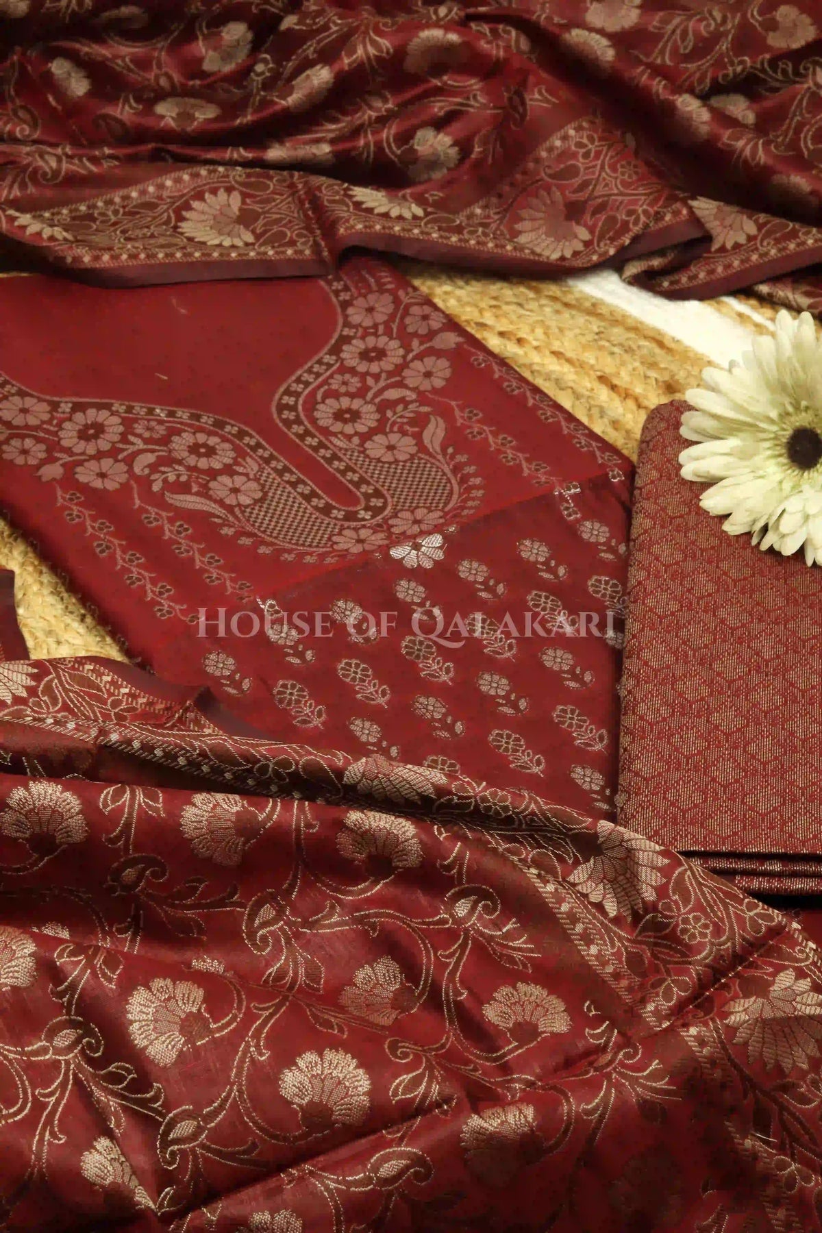 chanderi cotton dress material product