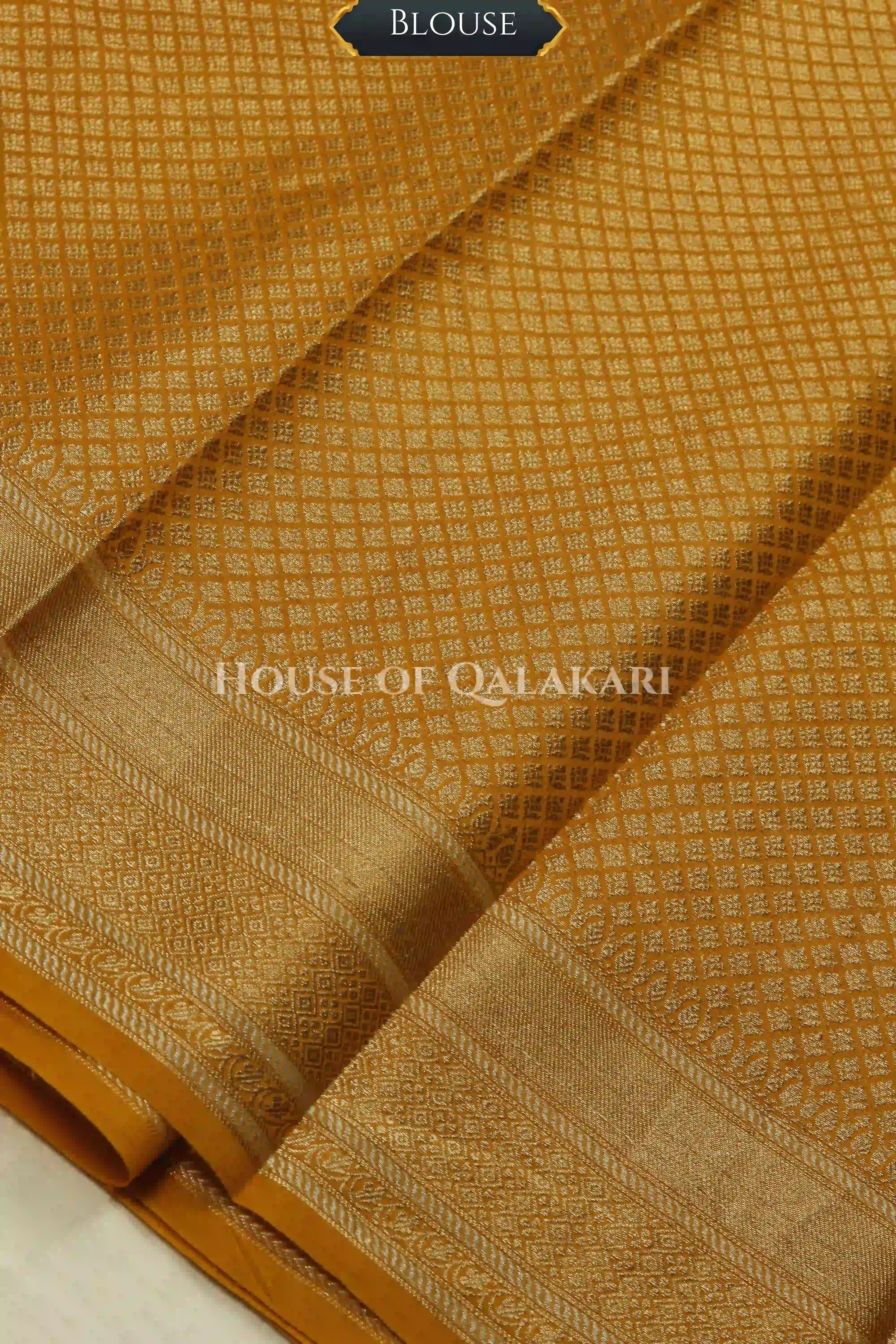 chiniya pure silk saree blouse