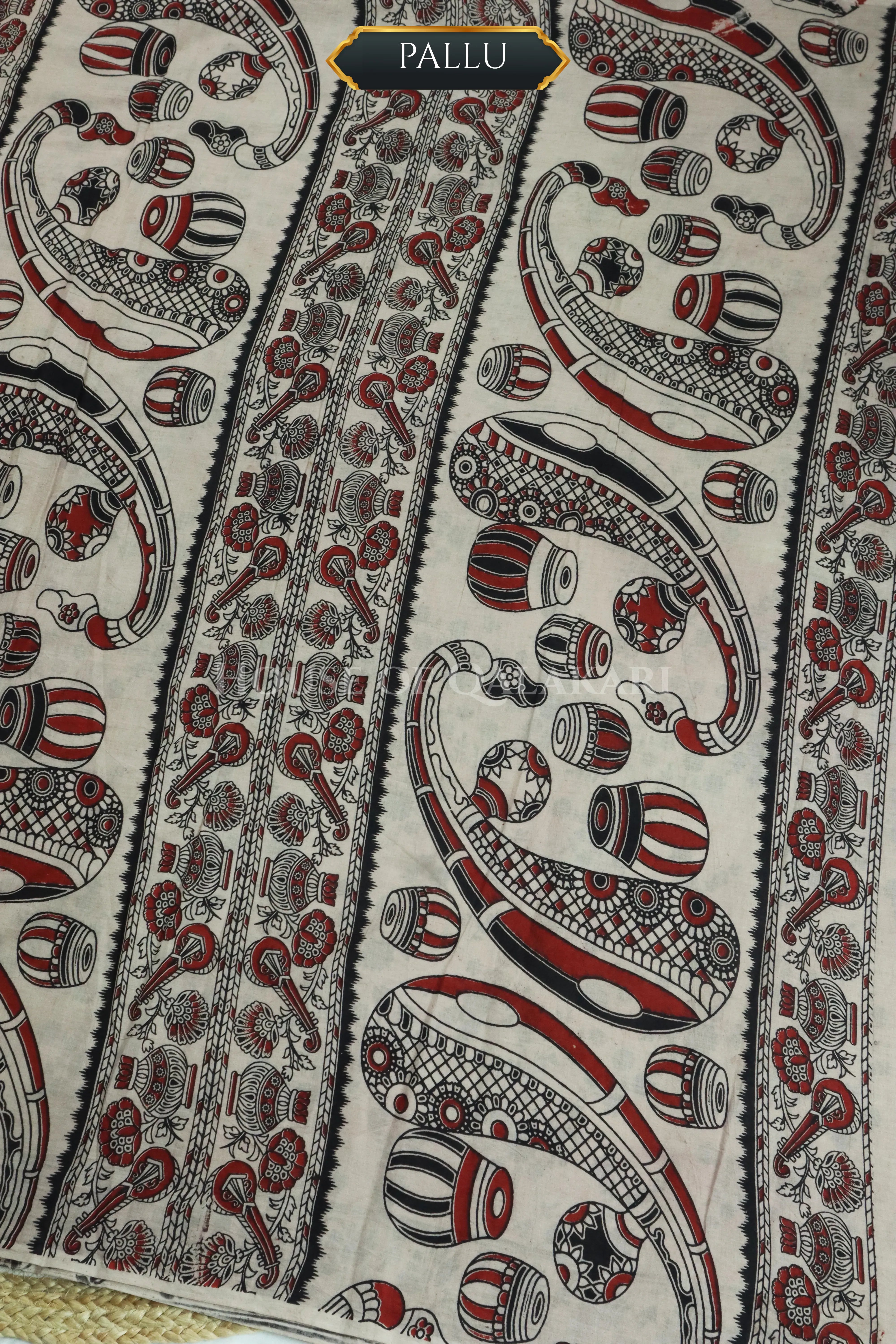 cotton kalamkari saree 0466 pallu