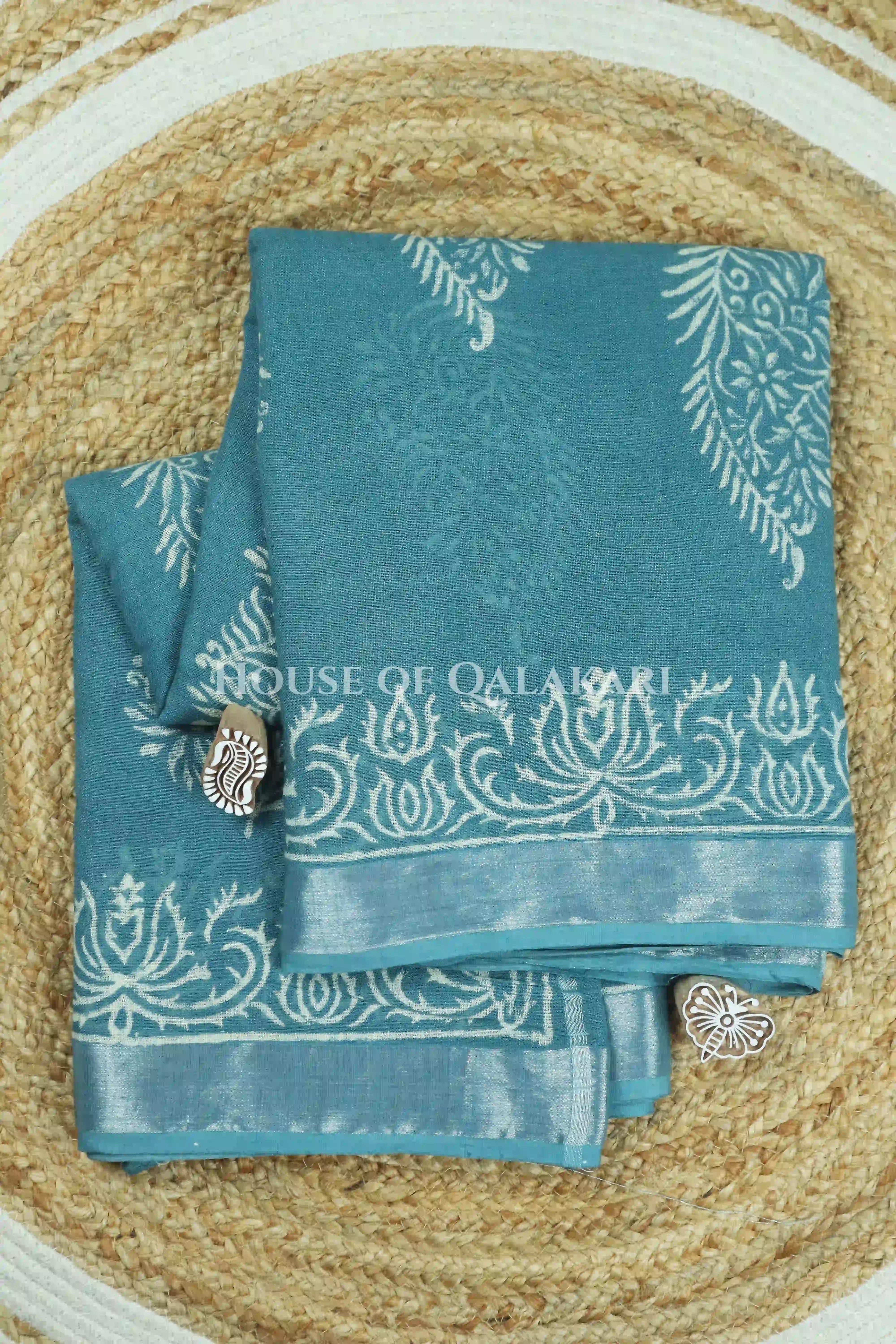 linen cotton saree 497 product